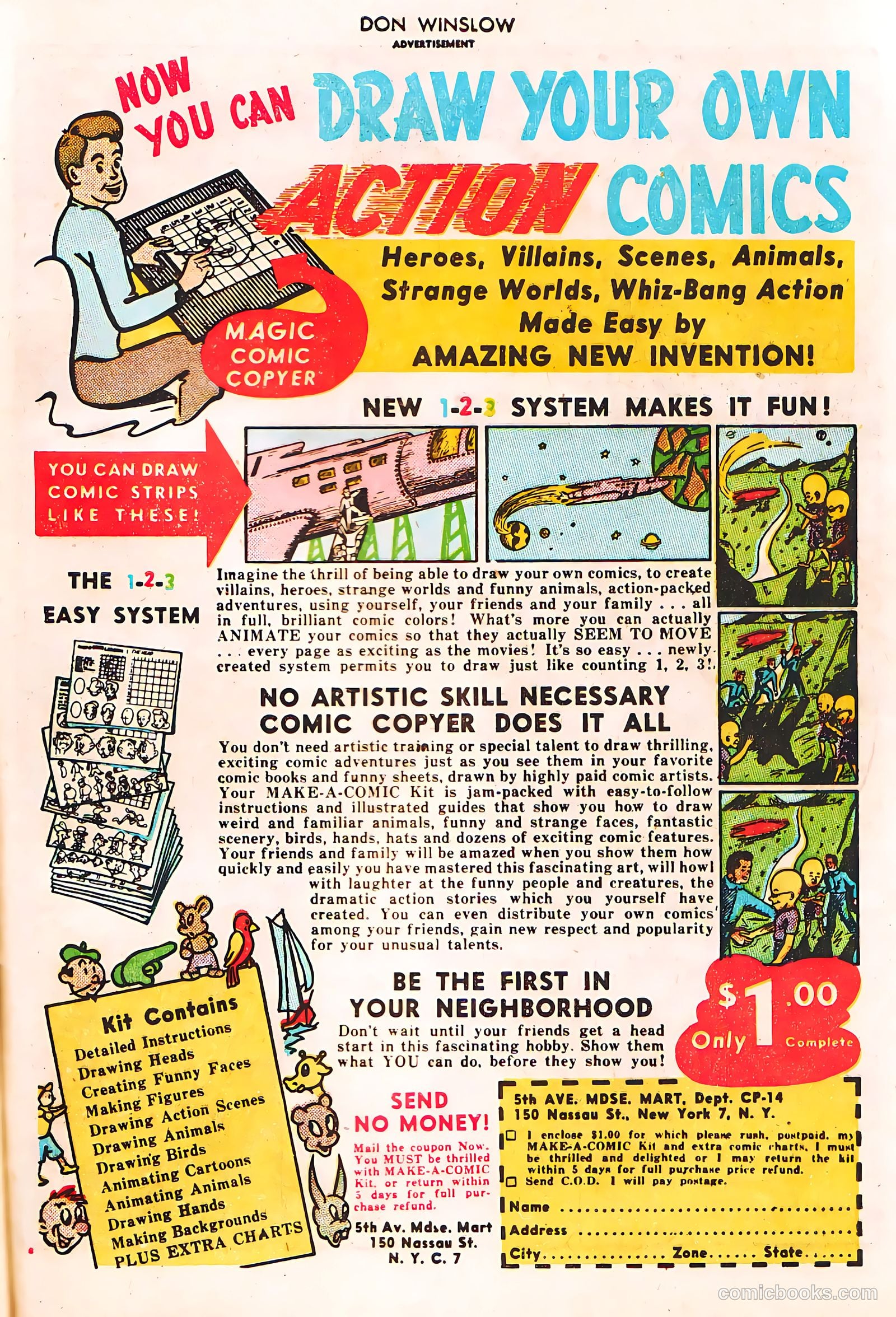 Don Winslow of the Navy #42 (1947, Fawcett) — page 49 of 51
