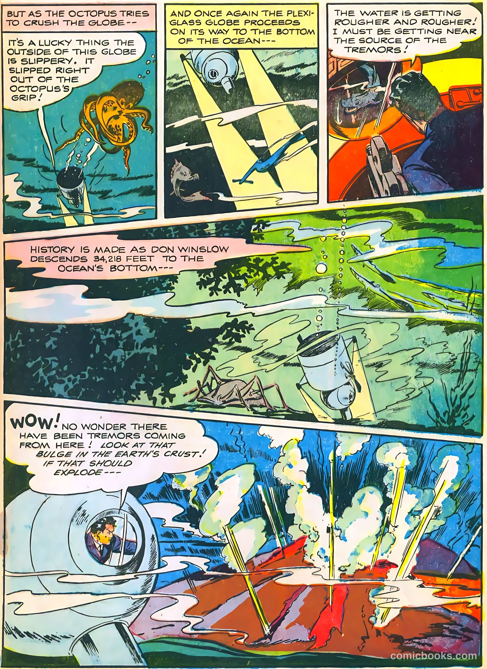 Don Winslow of the Navy #48 (1947, Fawcett) — page 7 of 52
