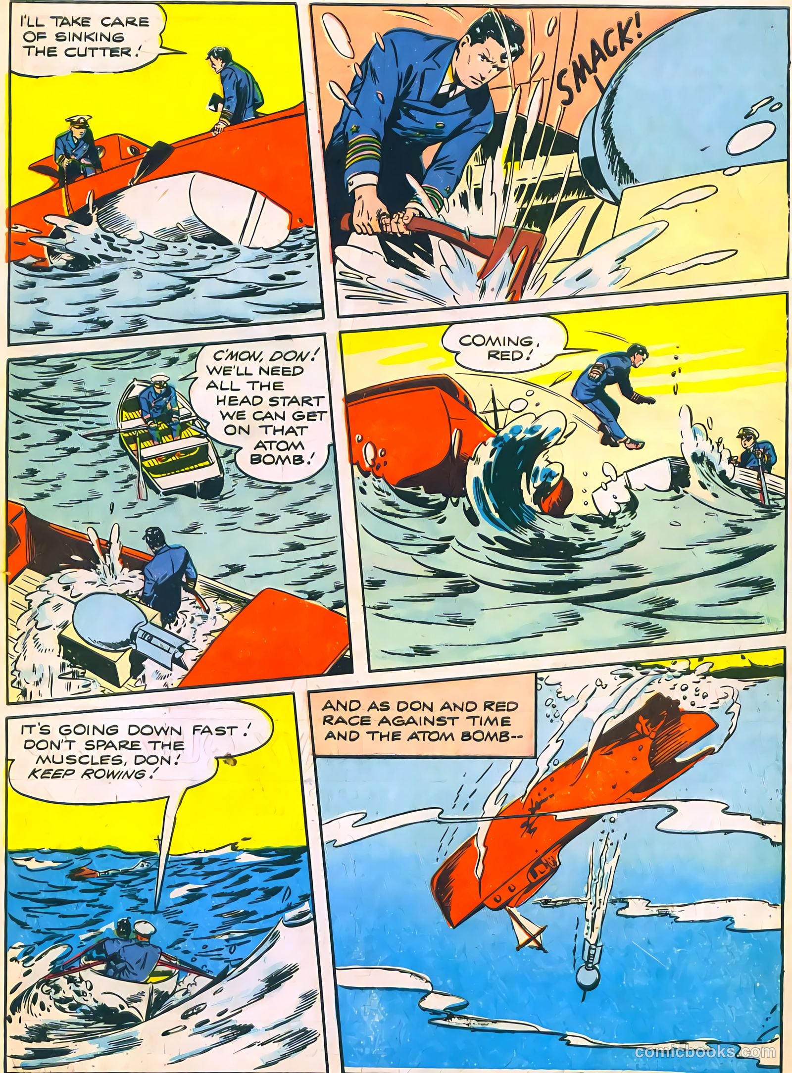 Don Winslow of the Navy #48 (1947, Fawcett) — page 11 of 52
