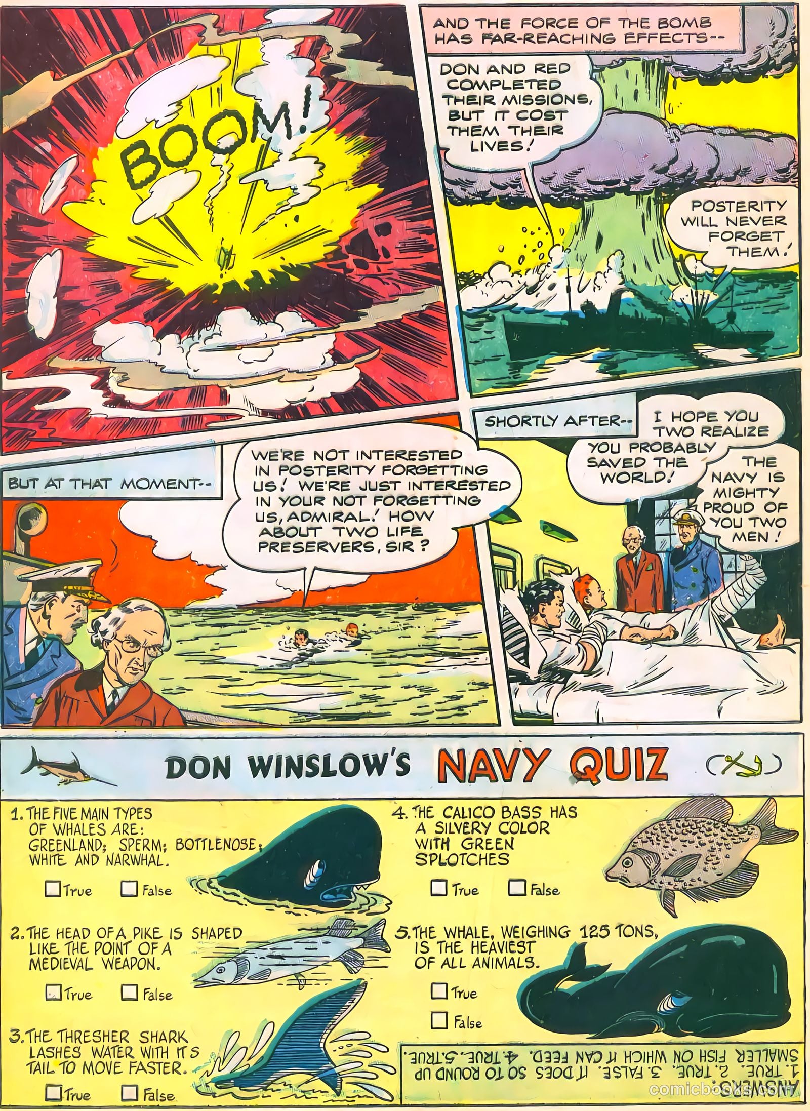 Don Winslow of the Navy #48 (1947, Fawcett) — page 12 of 52