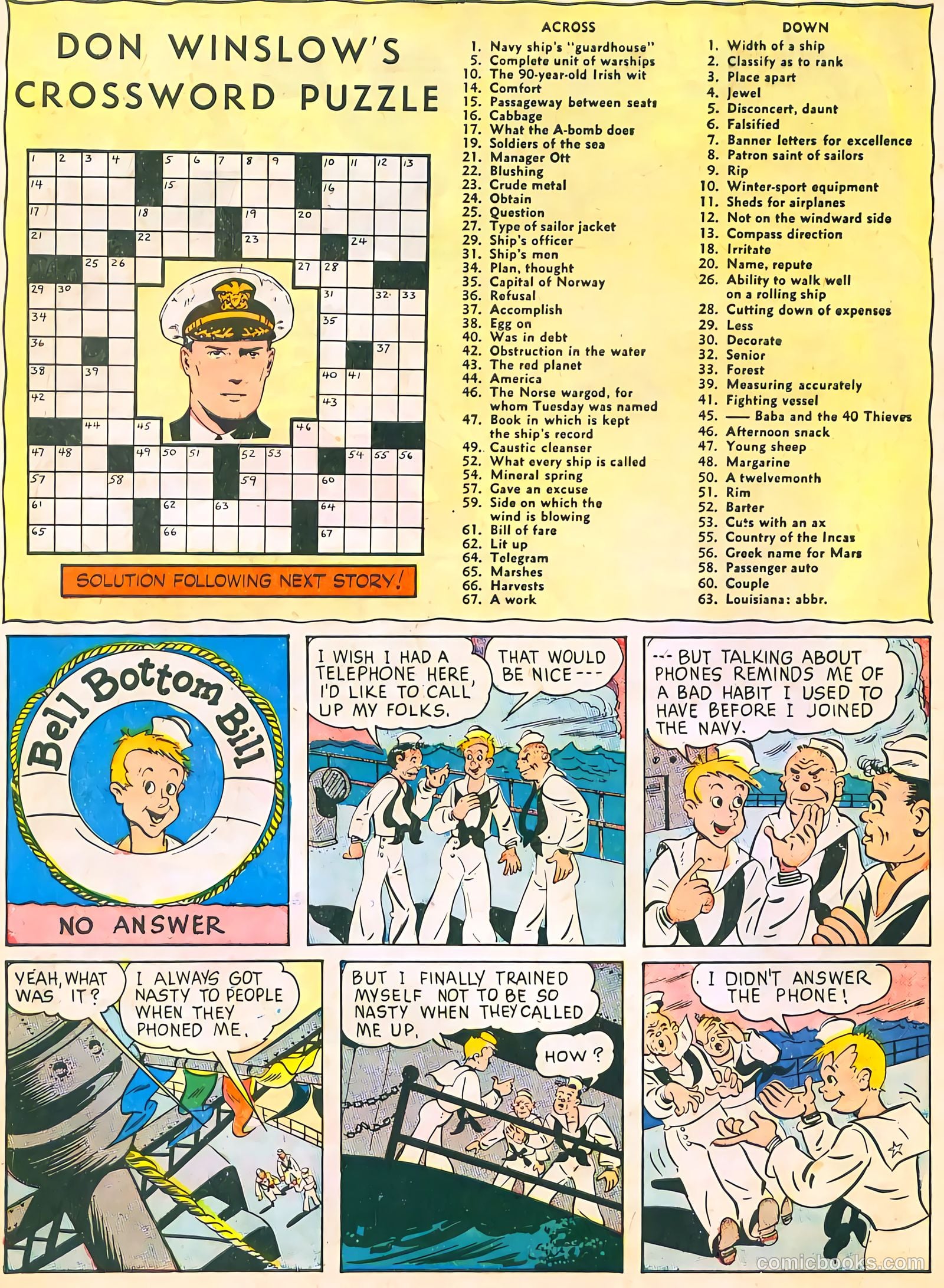 Don Winslow of the Navy #48 (1947, Fawcett) — page 14 of 52