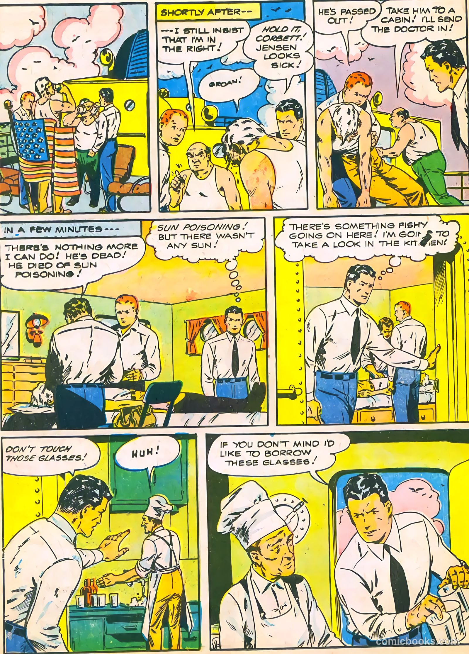 Don Winslow of the Navy #48 (1947, Fawcett) — page 20 of 52