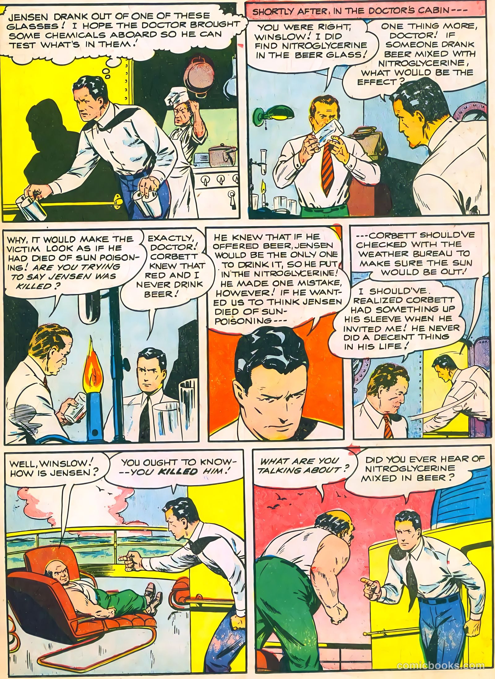 Don Winslow of the Navy #48 (1947, Fawcett) — page 21 of 52