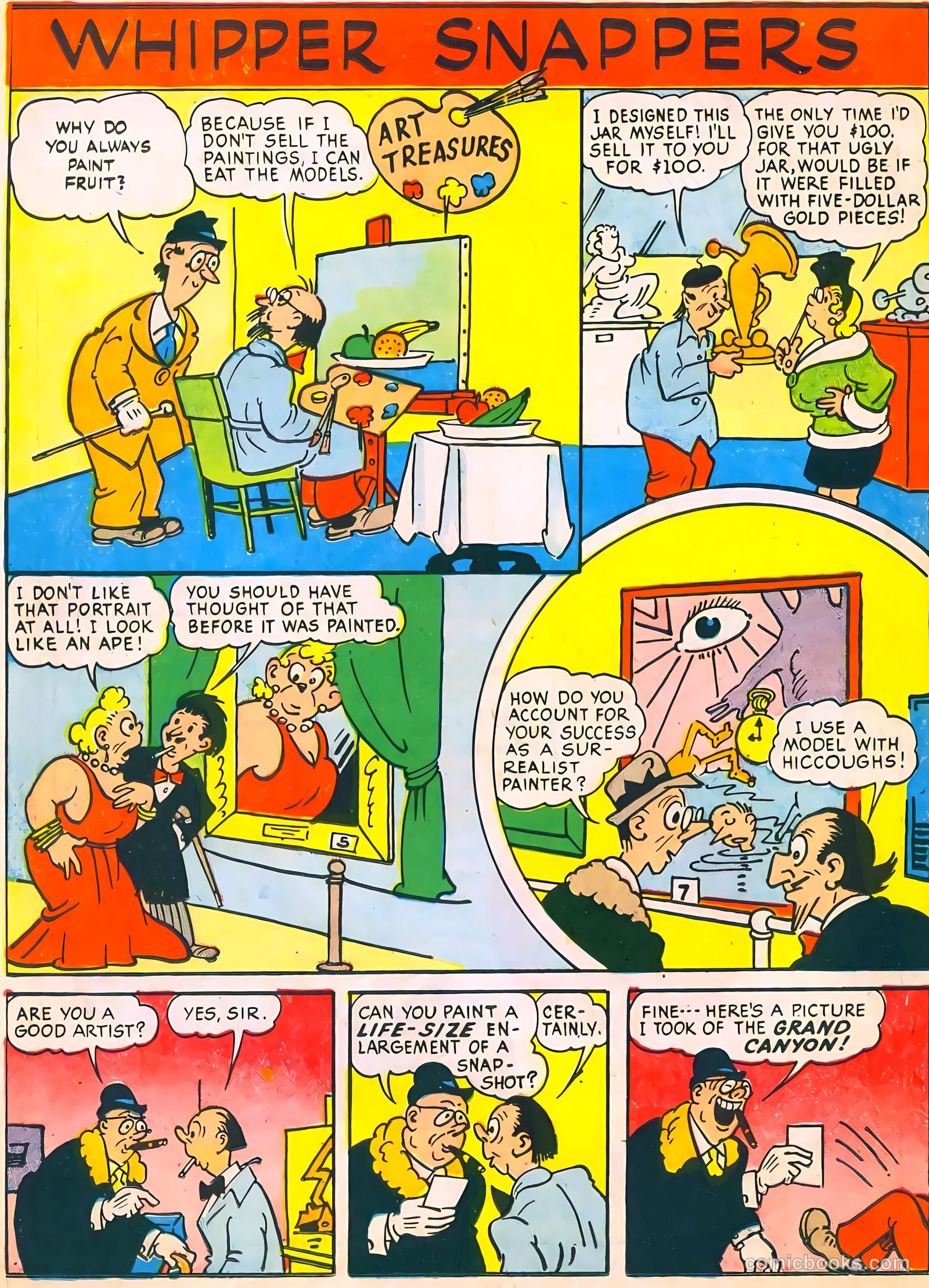 Don Winslow of the Navy #48 (1947, Fawcett) — page 24 of 52
