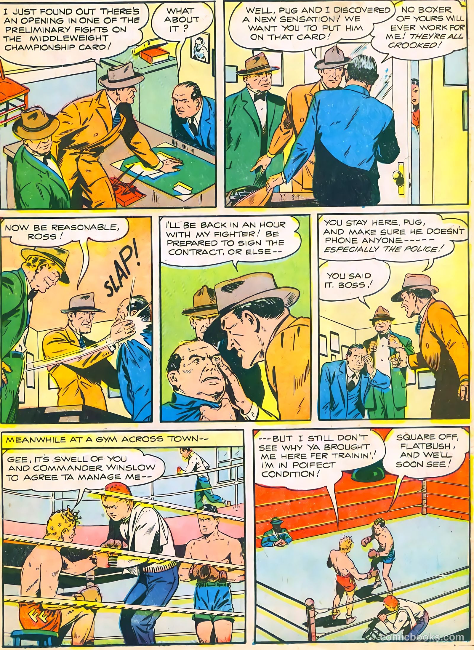 Don Winslow of the Navy #48 (1947, Fawcett) — page 27 of 52
