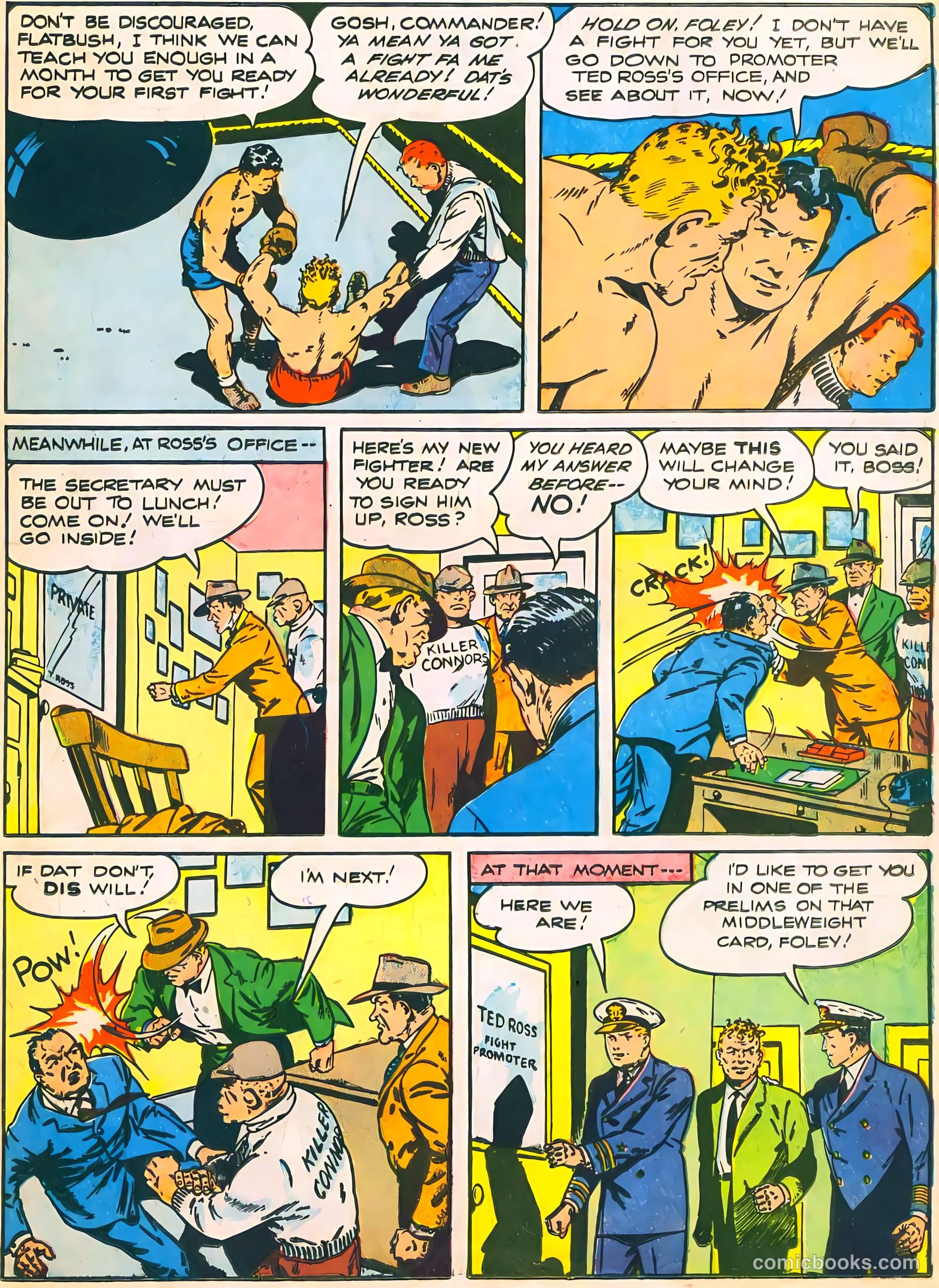 Don Winslow of the Navy #48 (1947, Fawcett) — page 29 of 52