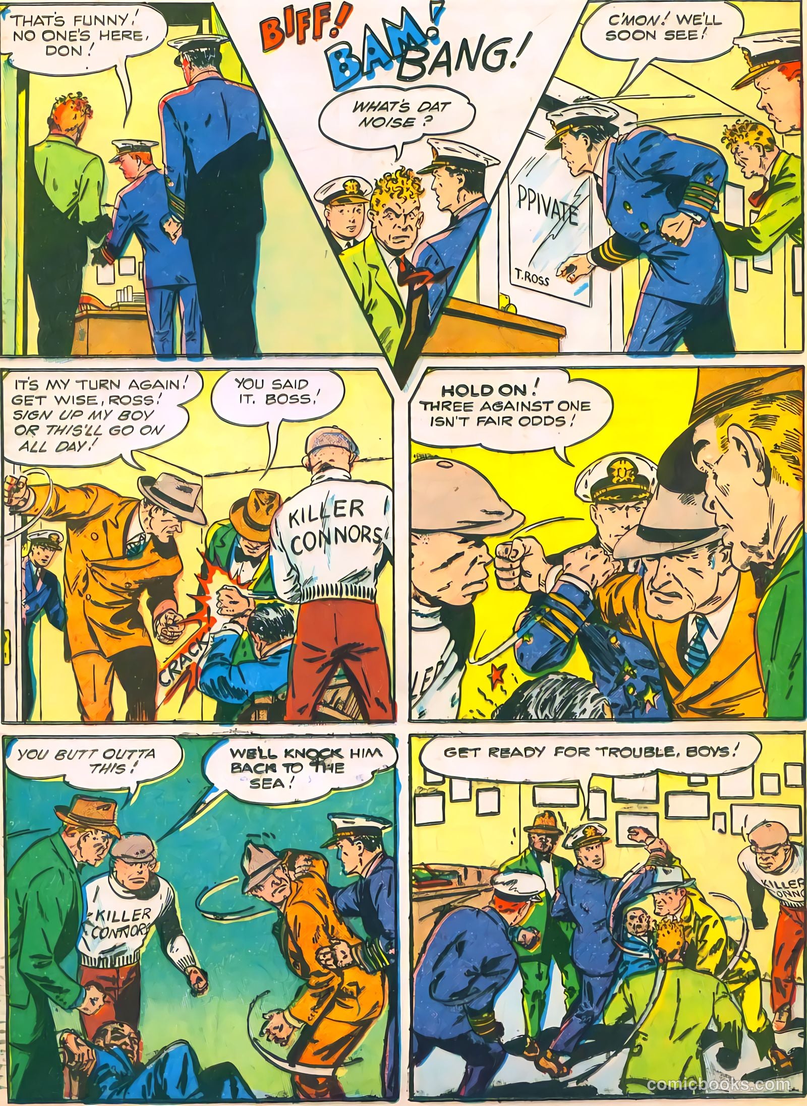 Don Winslow of the Navy #48 (1947, Fawcett) — page 30 of 52
