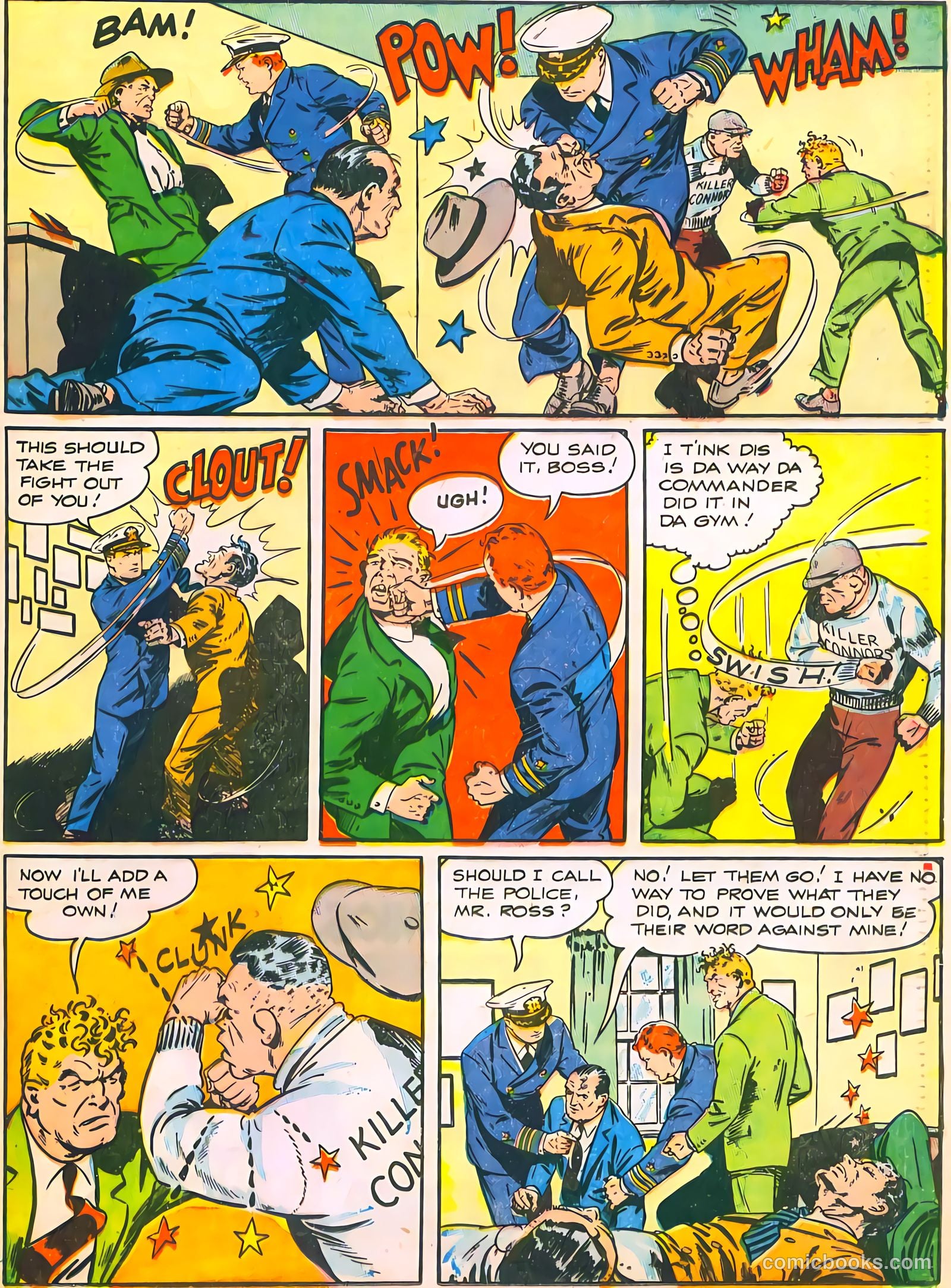 Don Winslow of the Navy #48 (1947, Fawcett) — page 31 of 52