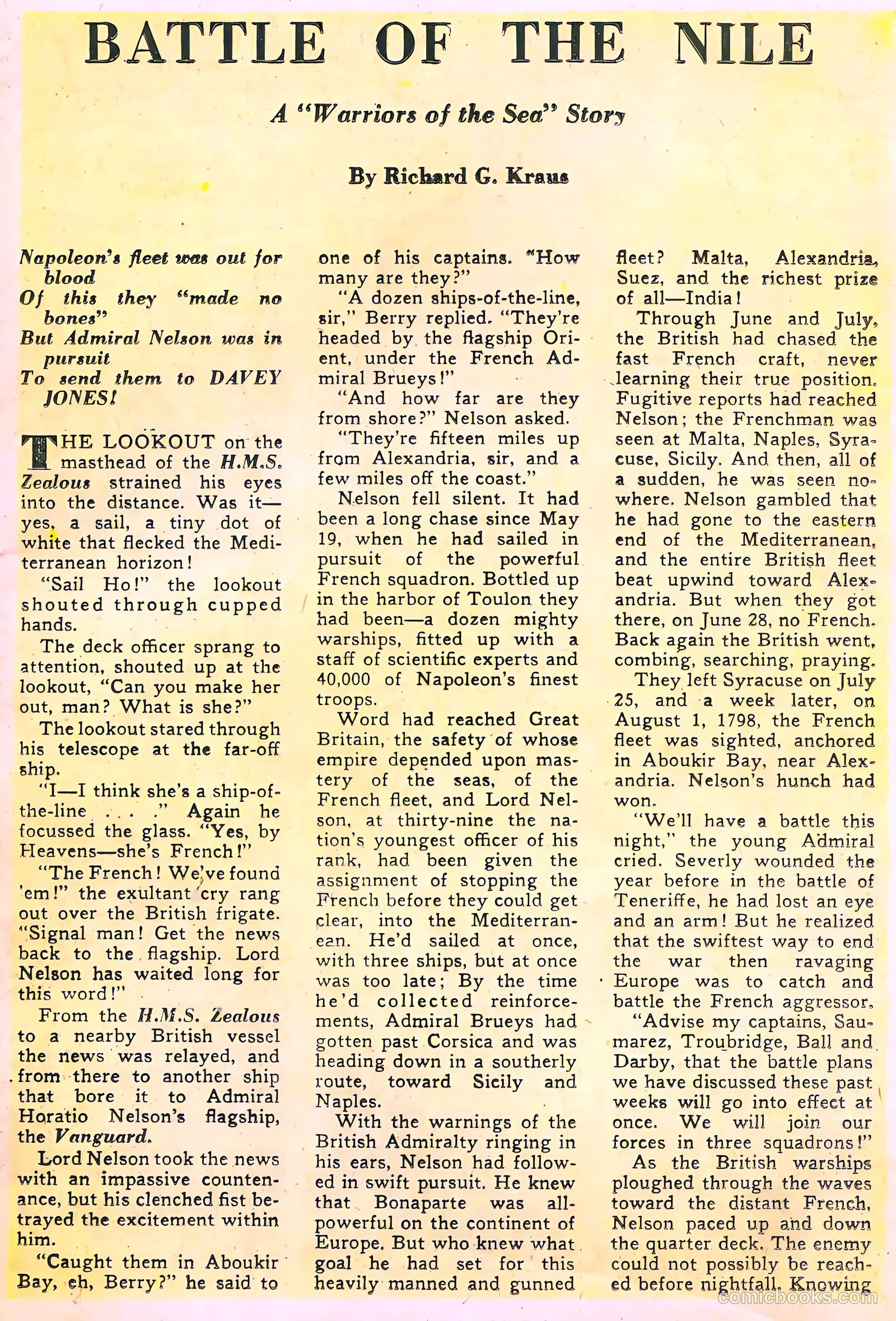 Don Winslow of the Navy #48 (1947, Fawcett) — page 35 of 52
