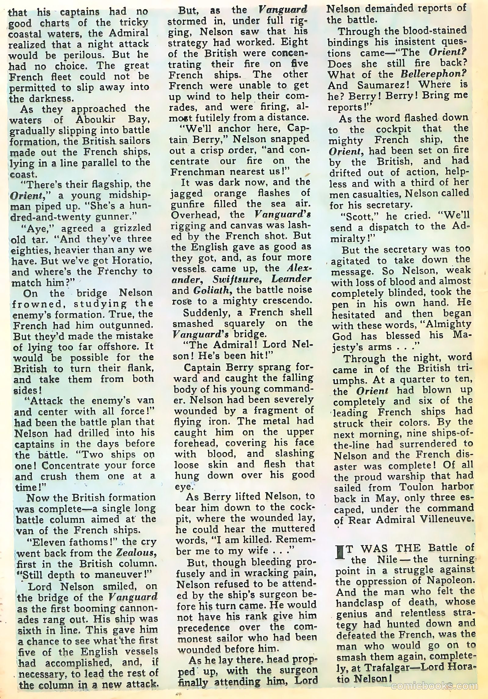 Don Winslow of the Navy #48 (1947, Fawcett) — page 36 of 52