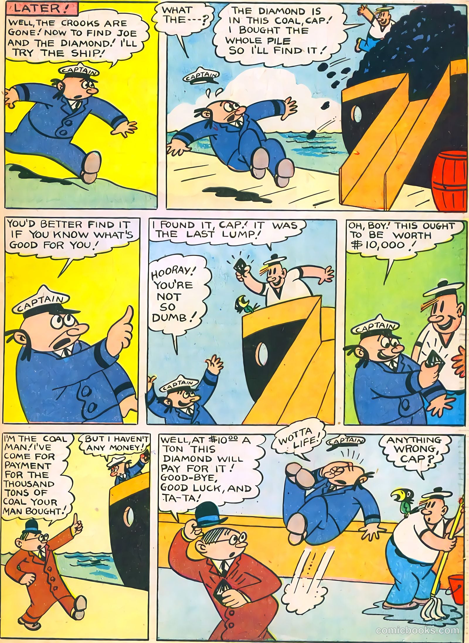 Don Winslow of the Navy #48 (1947, Fawcett) — page 39 of 52