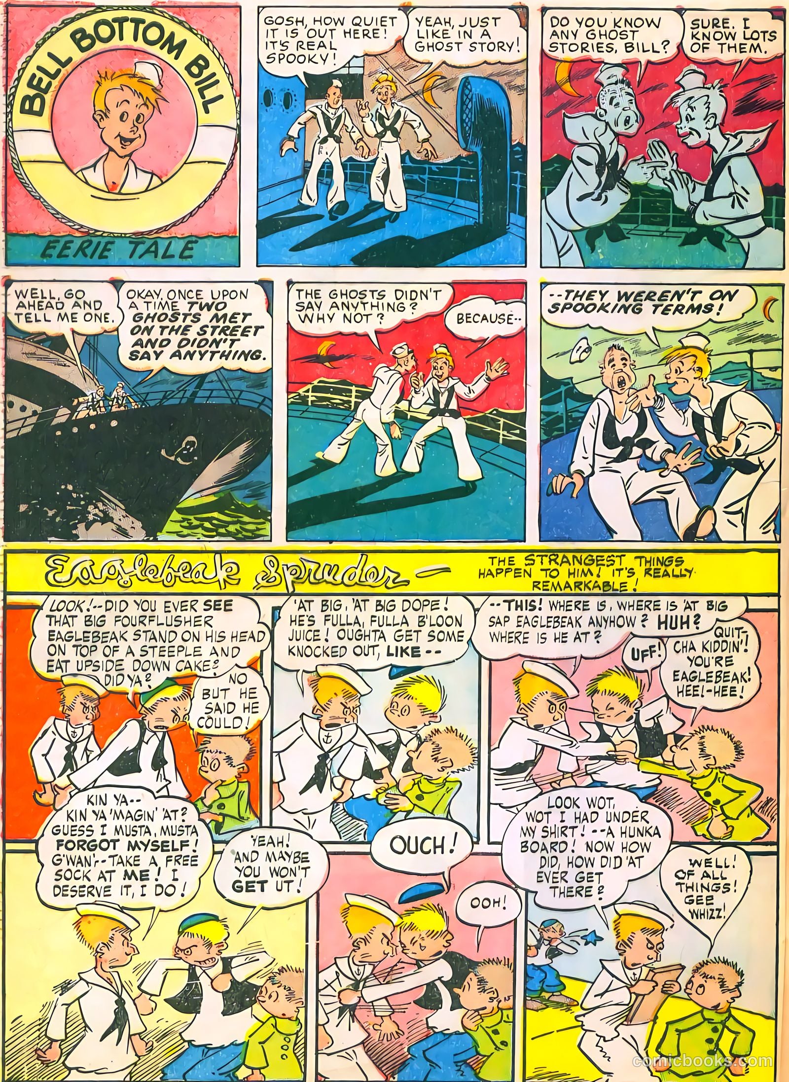 Don Winslow of the Navy #48 (1947, Fawcett) — page 40 of 52