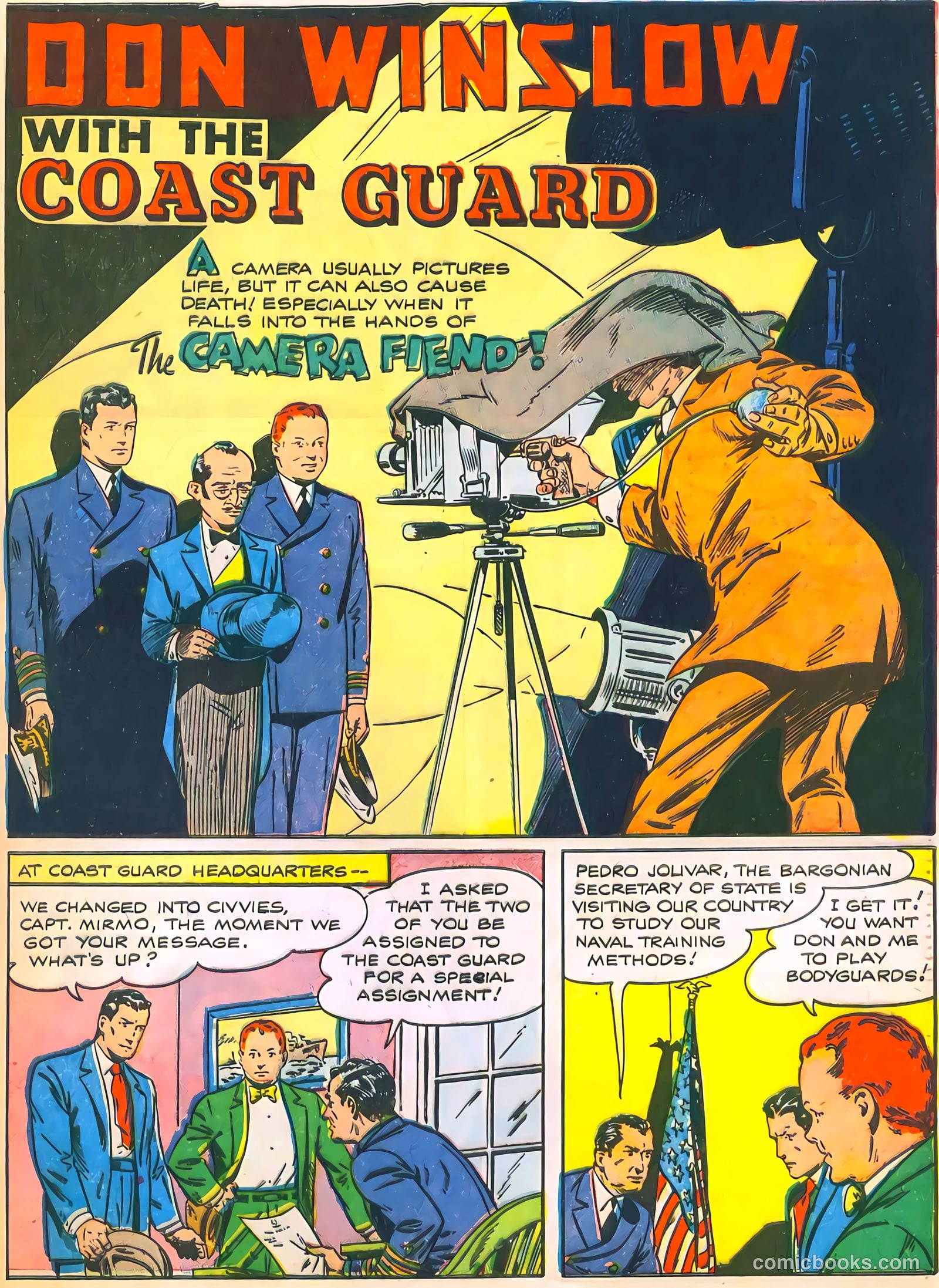 Don Winslow of the Navy #48 (1947, Fawcett) — page 41 of 52