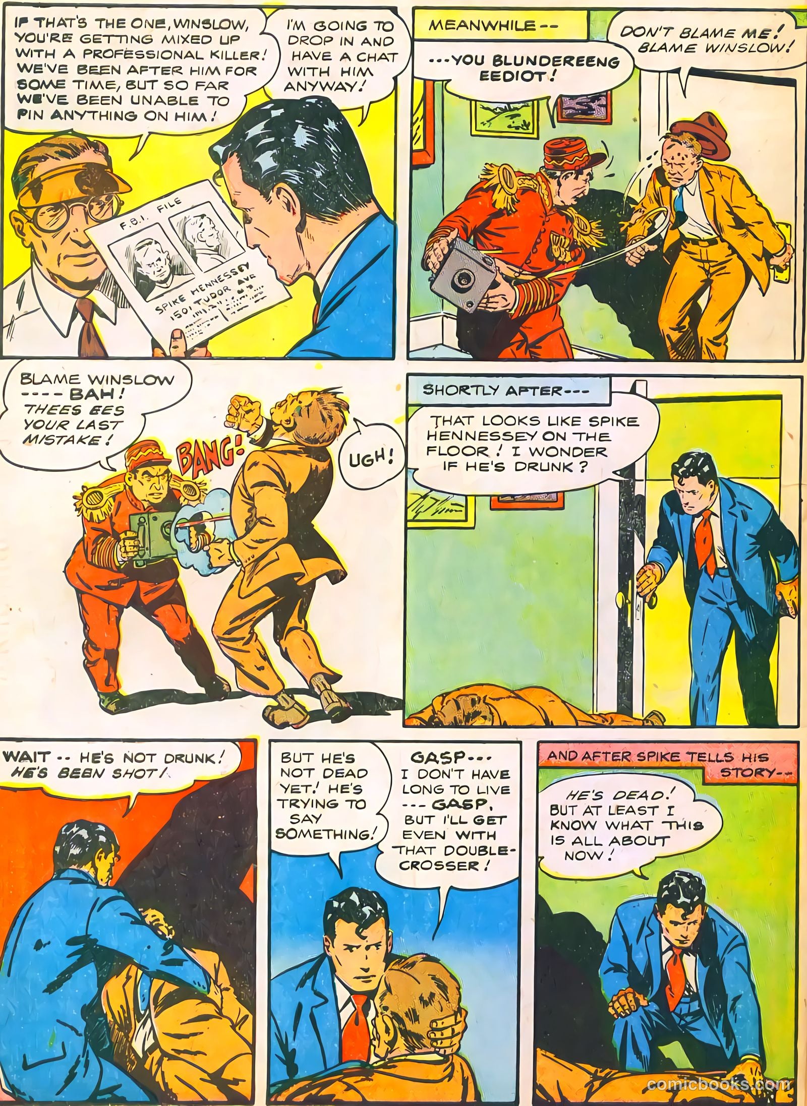 Don Winslow of the Navy #48 (1947, Fawcett) — page 44 of 52