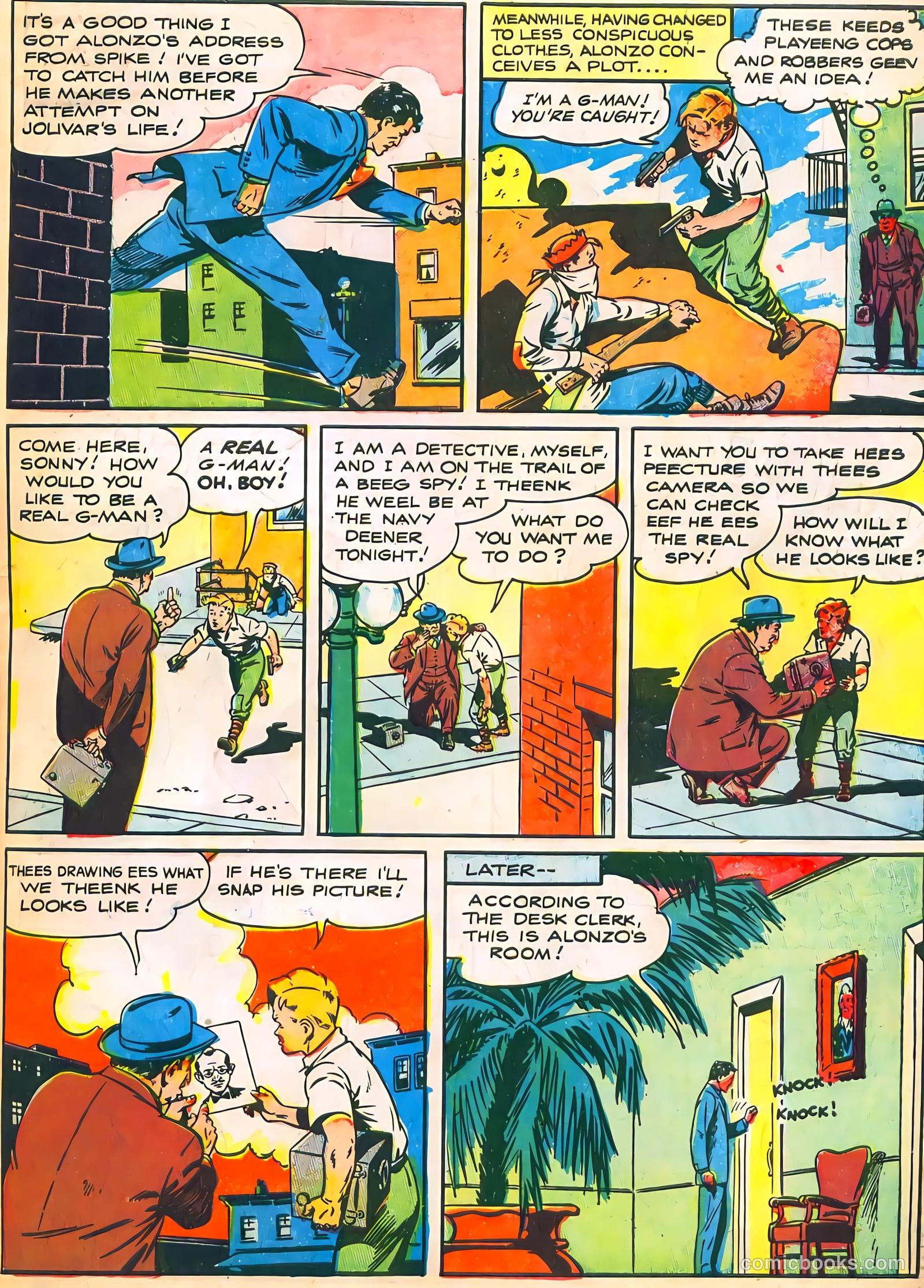 Don Winslow of the Navy #48 (1947, Fawcett) — page 45 of 52