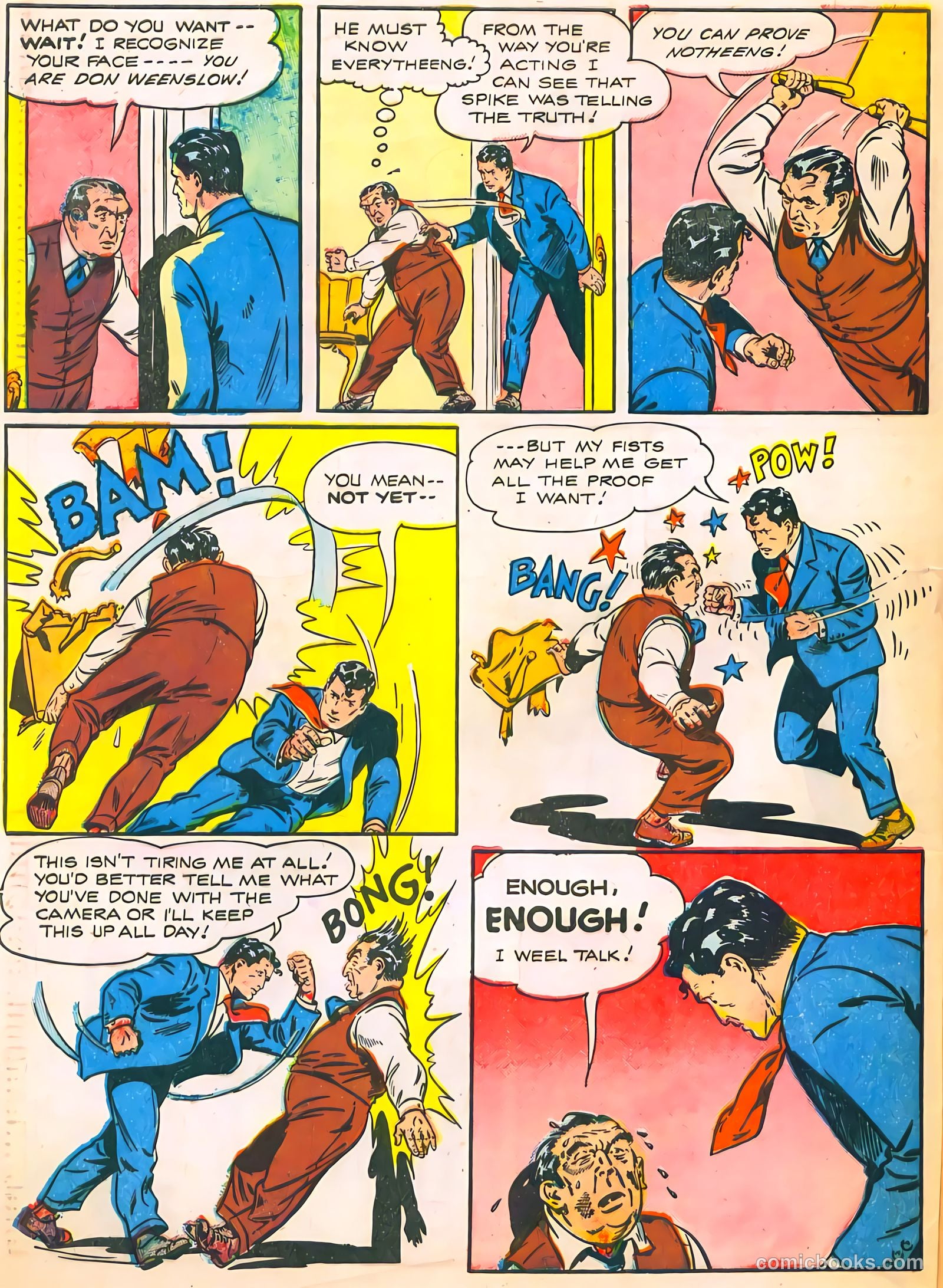 Don Winslow of the Navy #48 (1947, Fawcett) — page 46 of 52