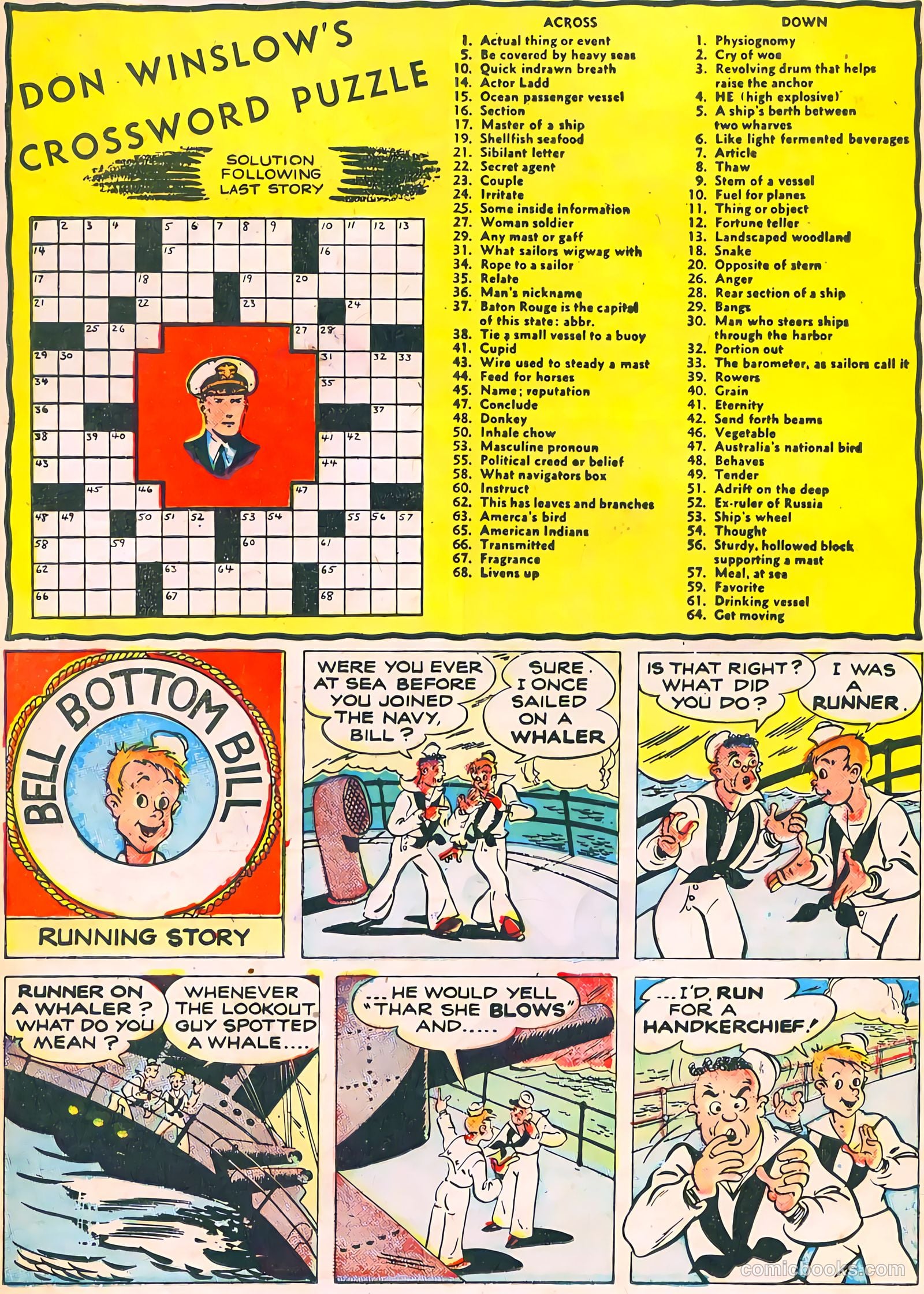 Don Winslow of the Navy #50 (1947, Fawcett) — page 12 of 36