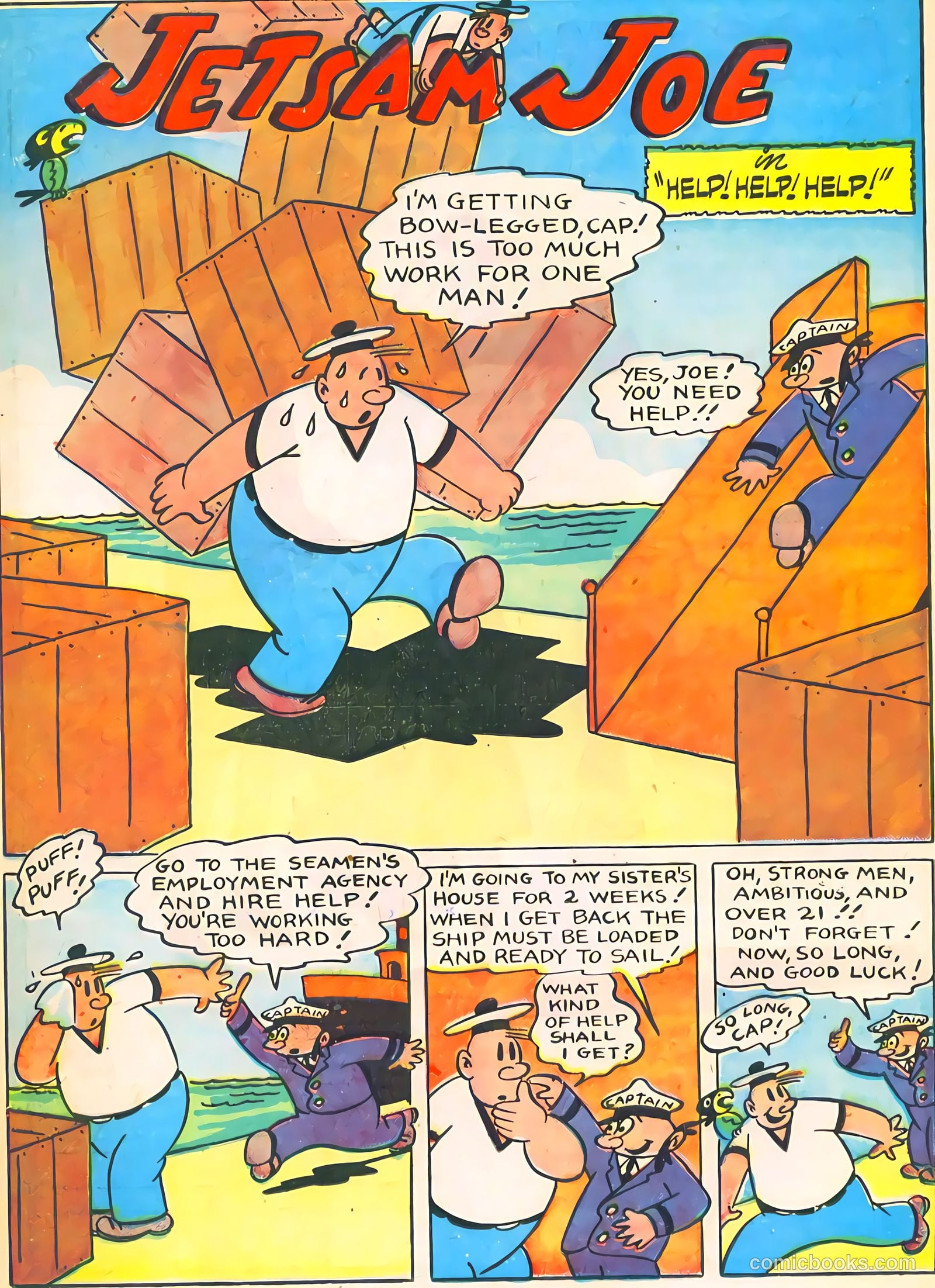 Don Winslow of the Navy #50 (1947, Fawcett) — page 16 of 36