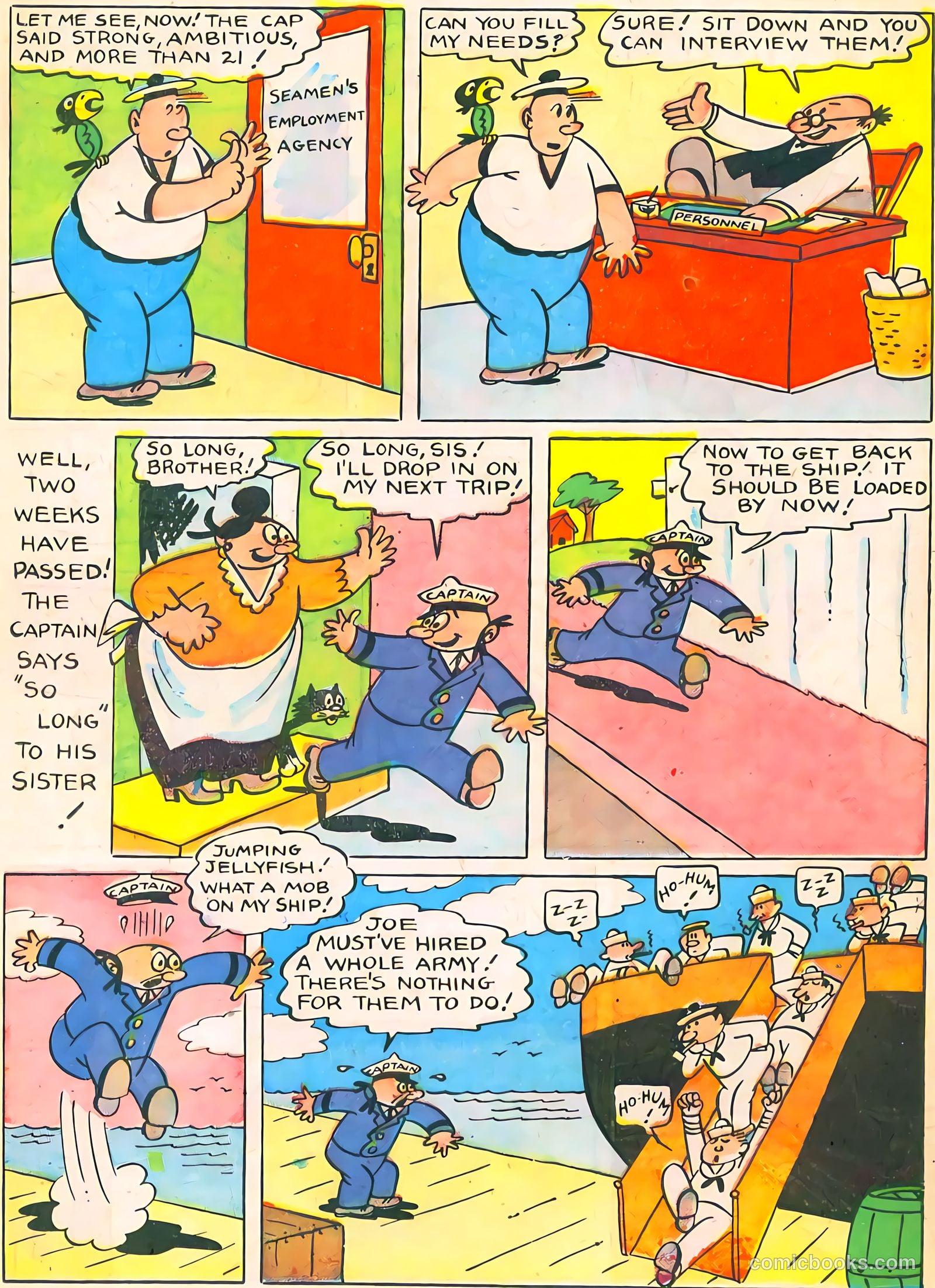 Don Winslow of the Navy #50 (1947, Fawcett) — page 17 of 36