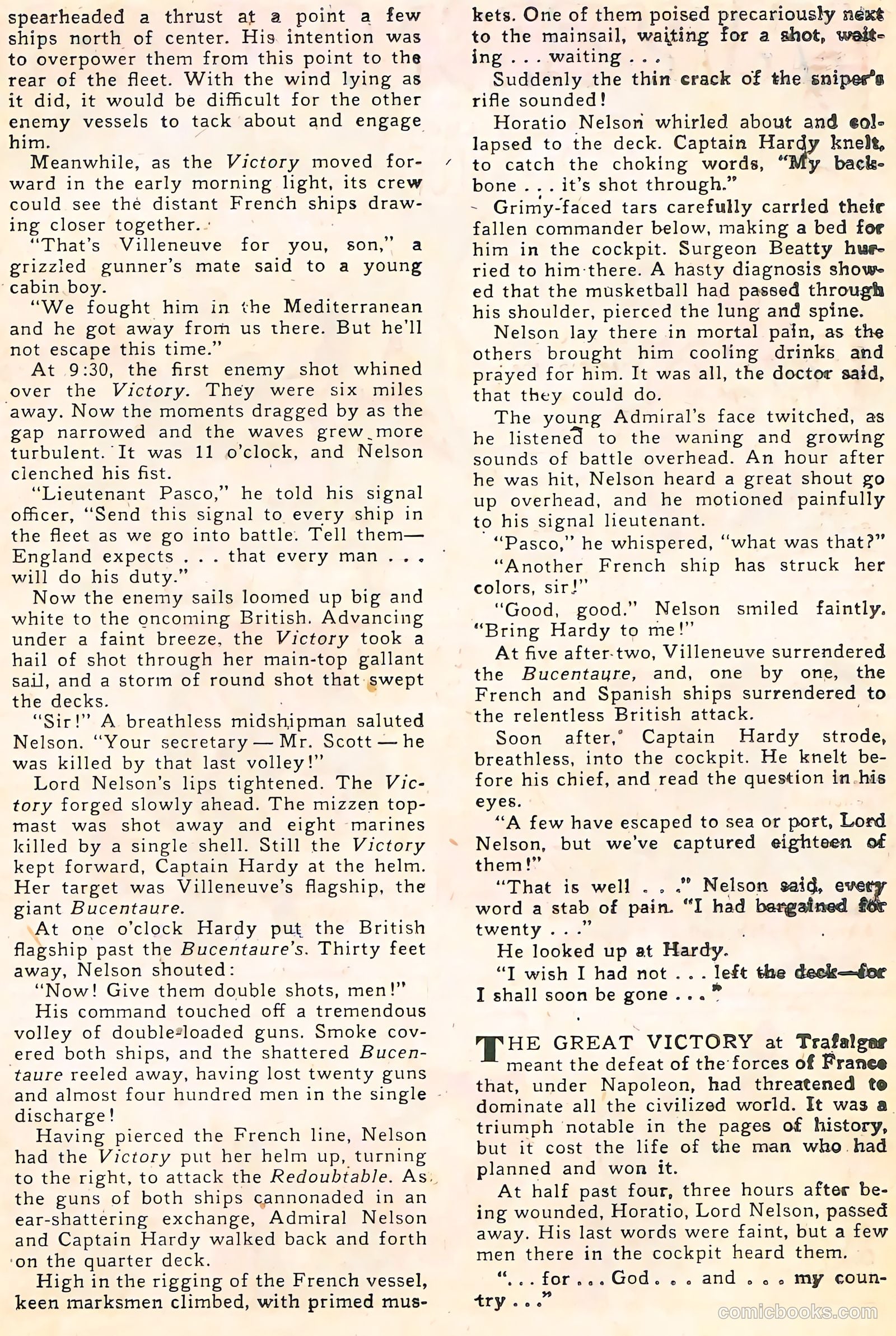 Don Winslow of the Navy #50 (1947, Fawcett) — page 23 of 36