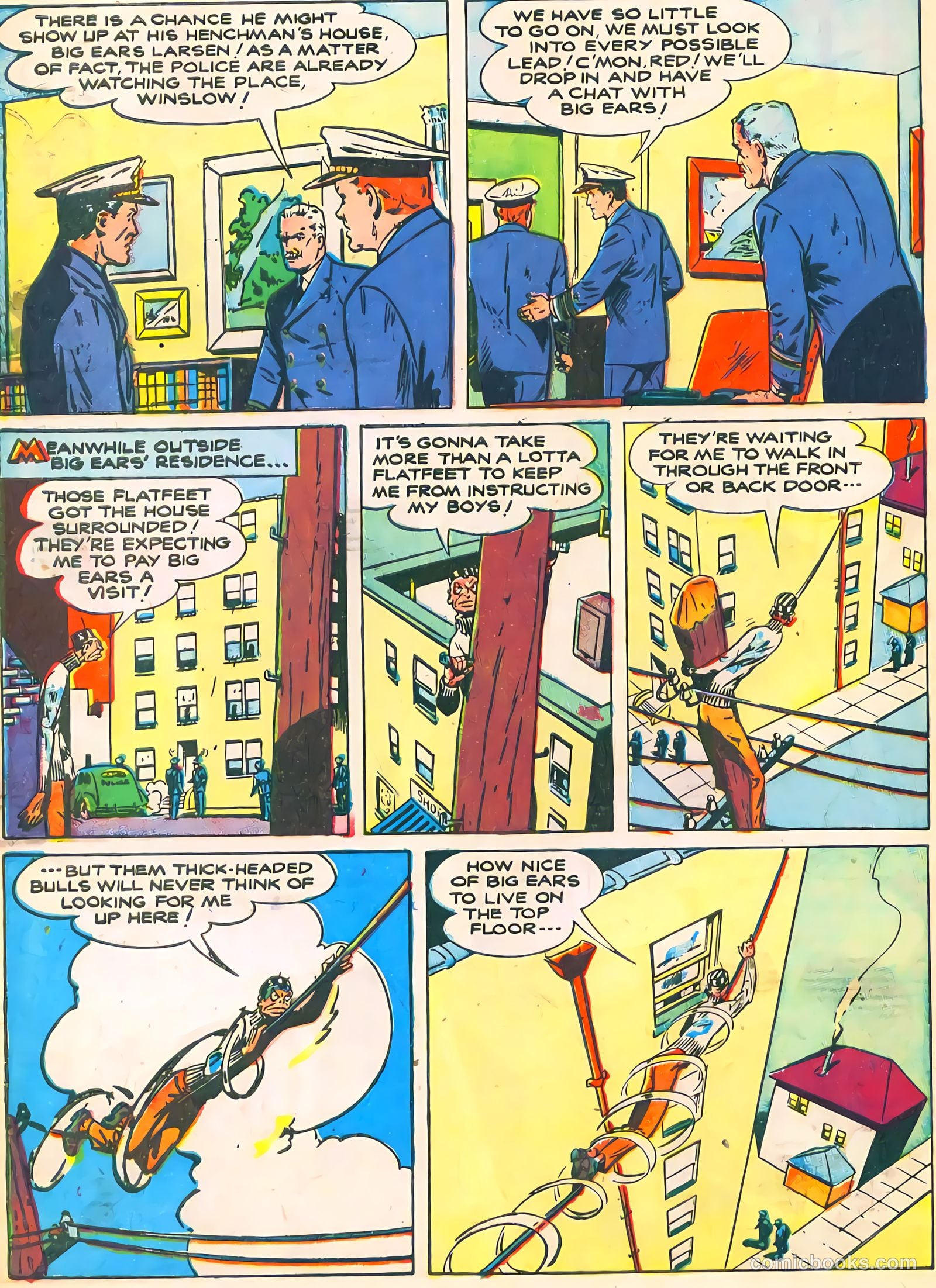Don Winslow of the Navy #50 (1947, Fawcett) — page 28 of 36