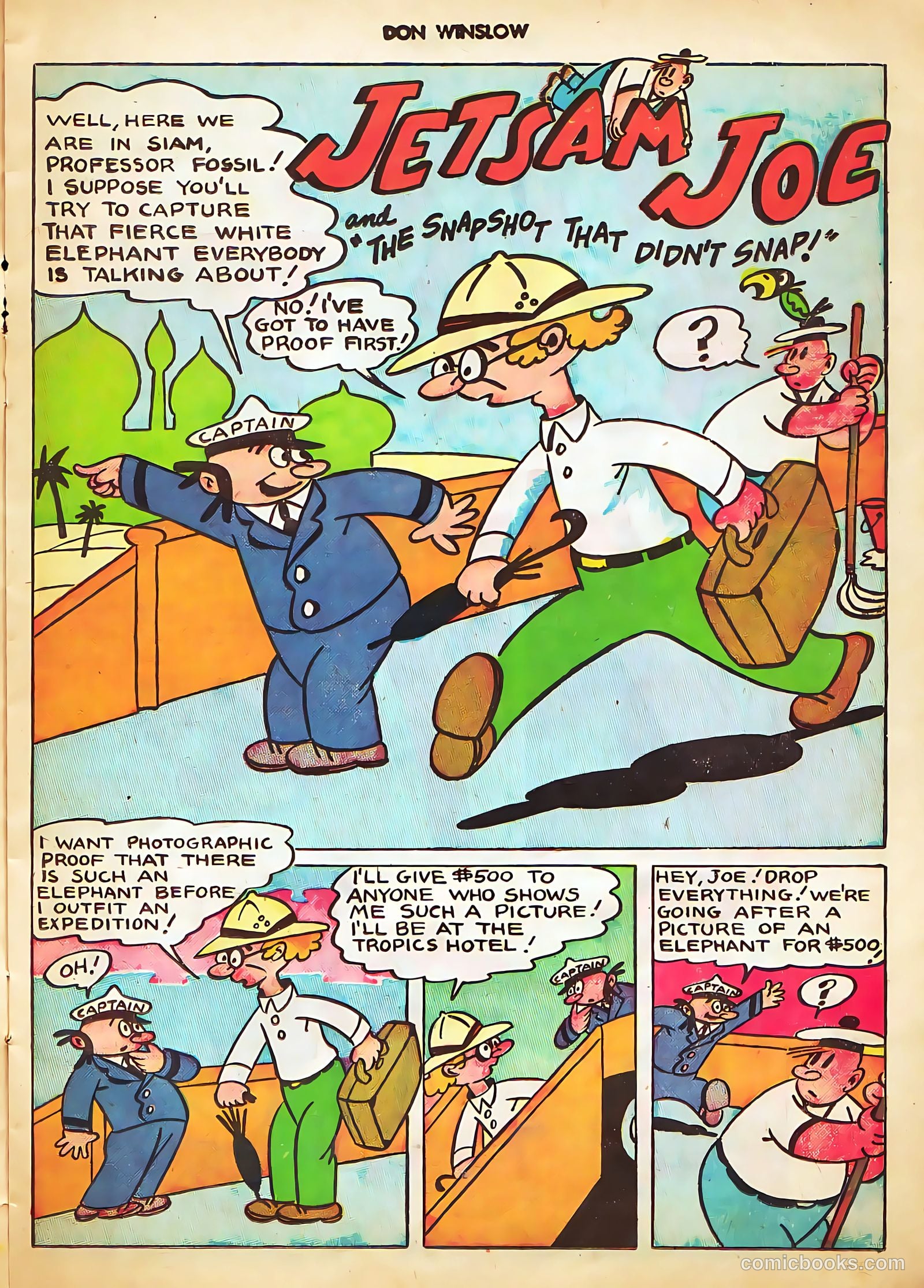 Don Winslow of the Navy #53 (1948, Fawcett) — page 15 of 36
