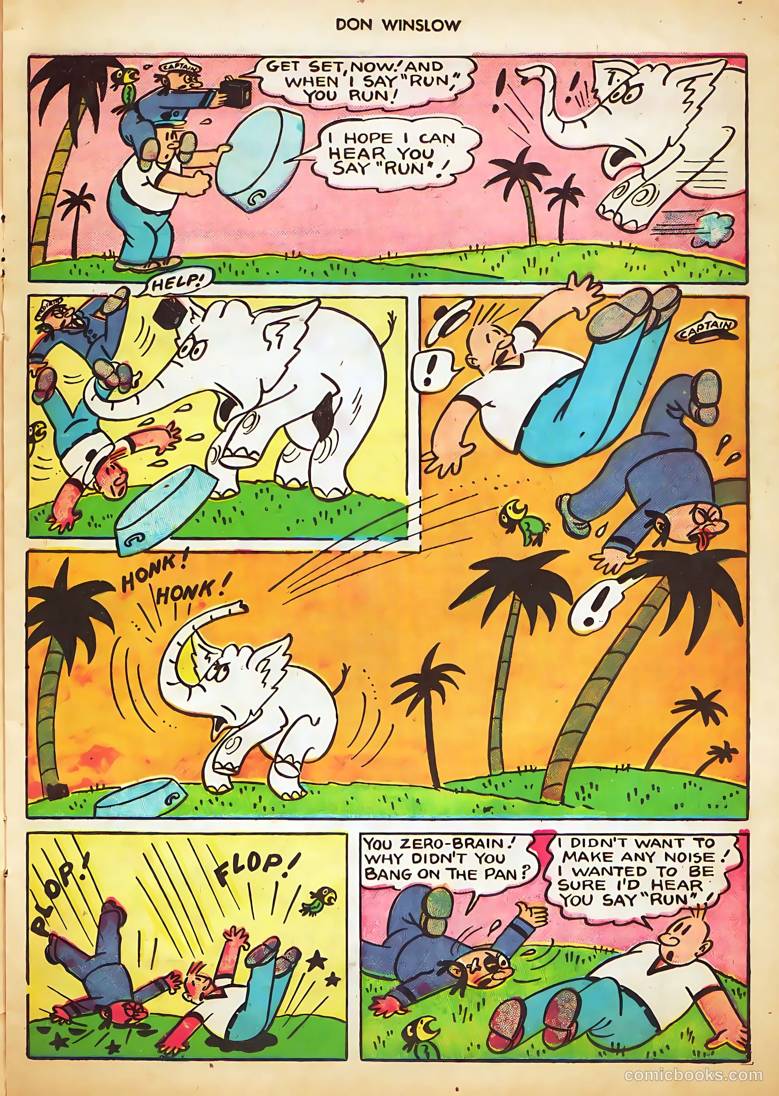 Don Winslow of the Navy #53 (1948, Fawcett) — page 17 of 36