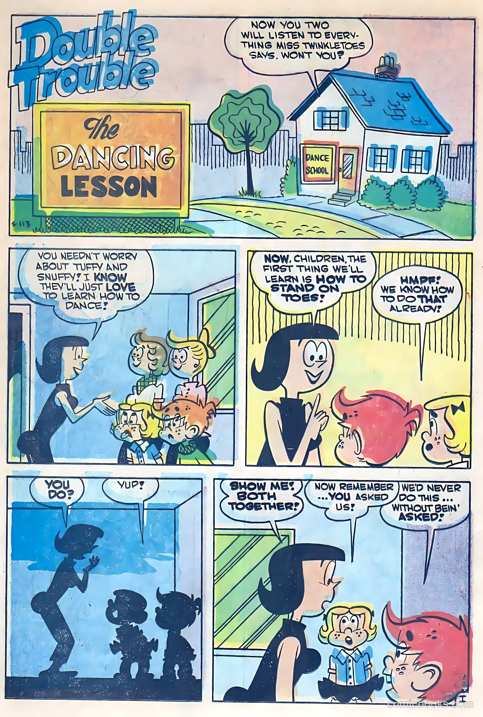 Double Trouble #1 (1957) — page 13 of 37