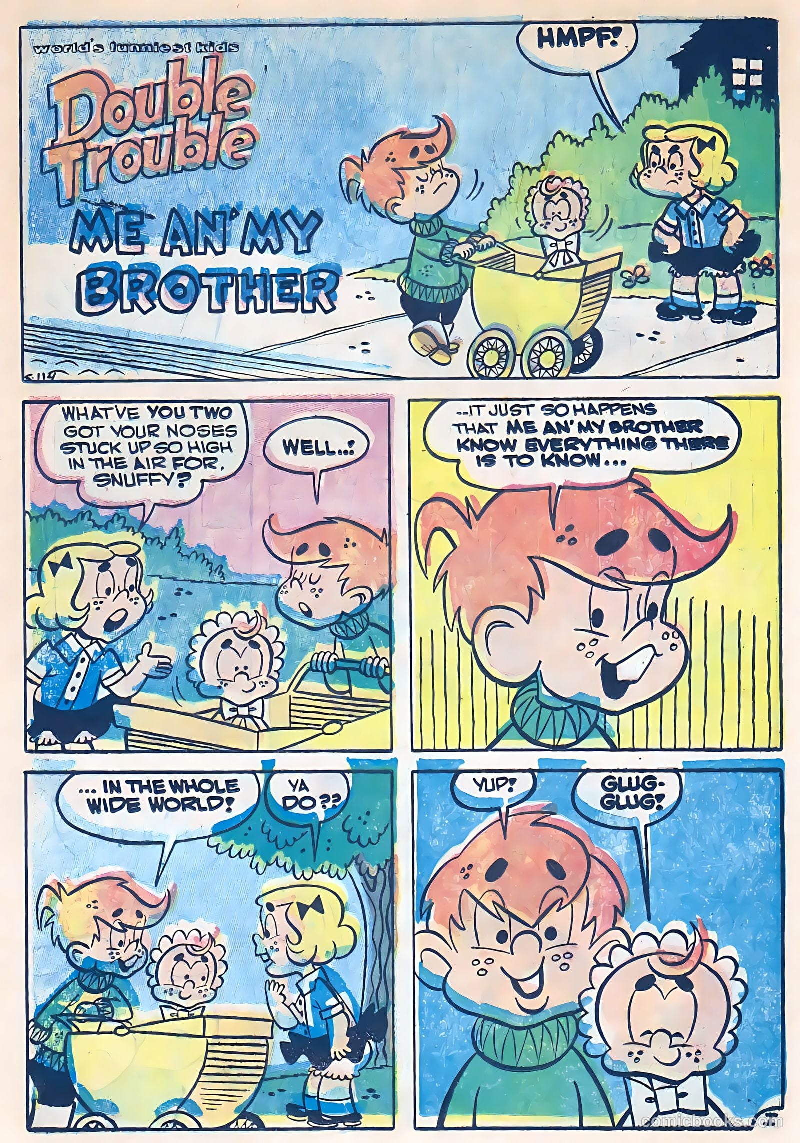 Double Trouble #1 (1957) — page 25 of 37