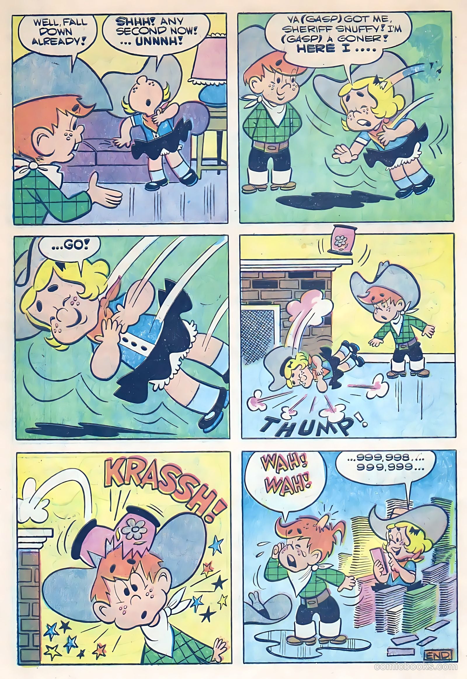 Double Trouble #1 (1957) — page 35 of 37