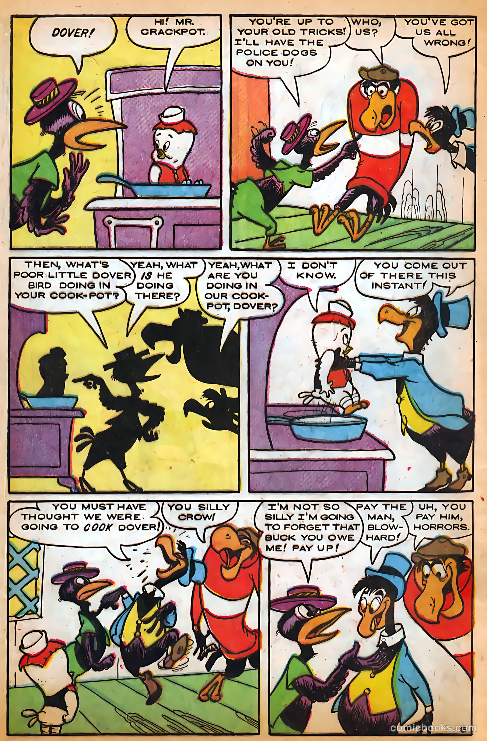 Dover the Bird #1 (1955) — page 8 of 36
