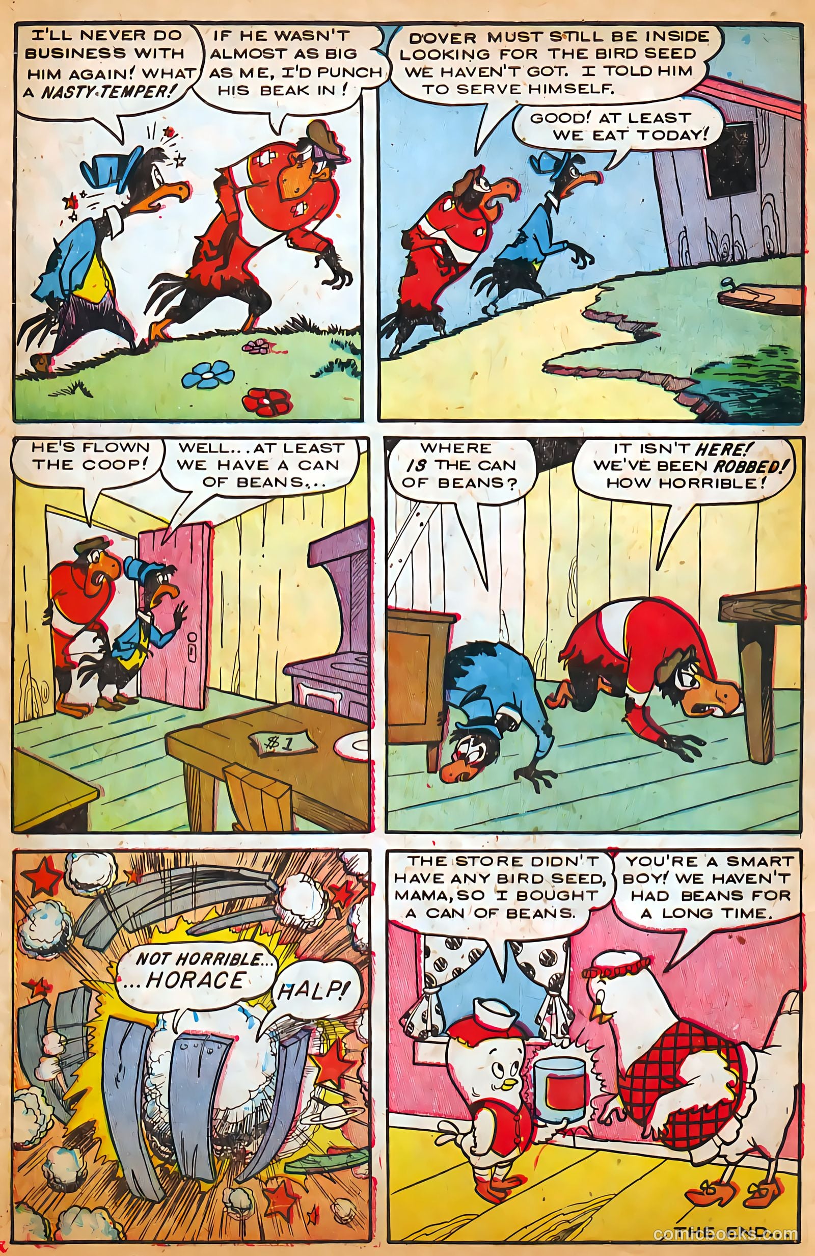 Dover the Bird #1 (1955) — page 10 of 36