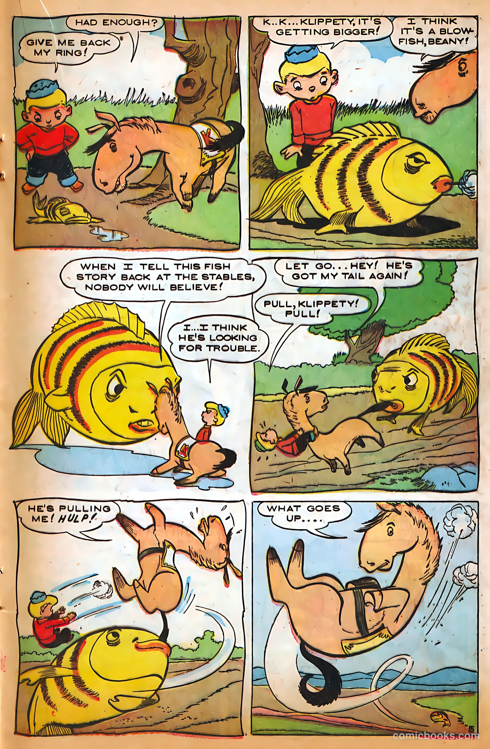 Dover the Bird #1 (1955) — page 21 of 36