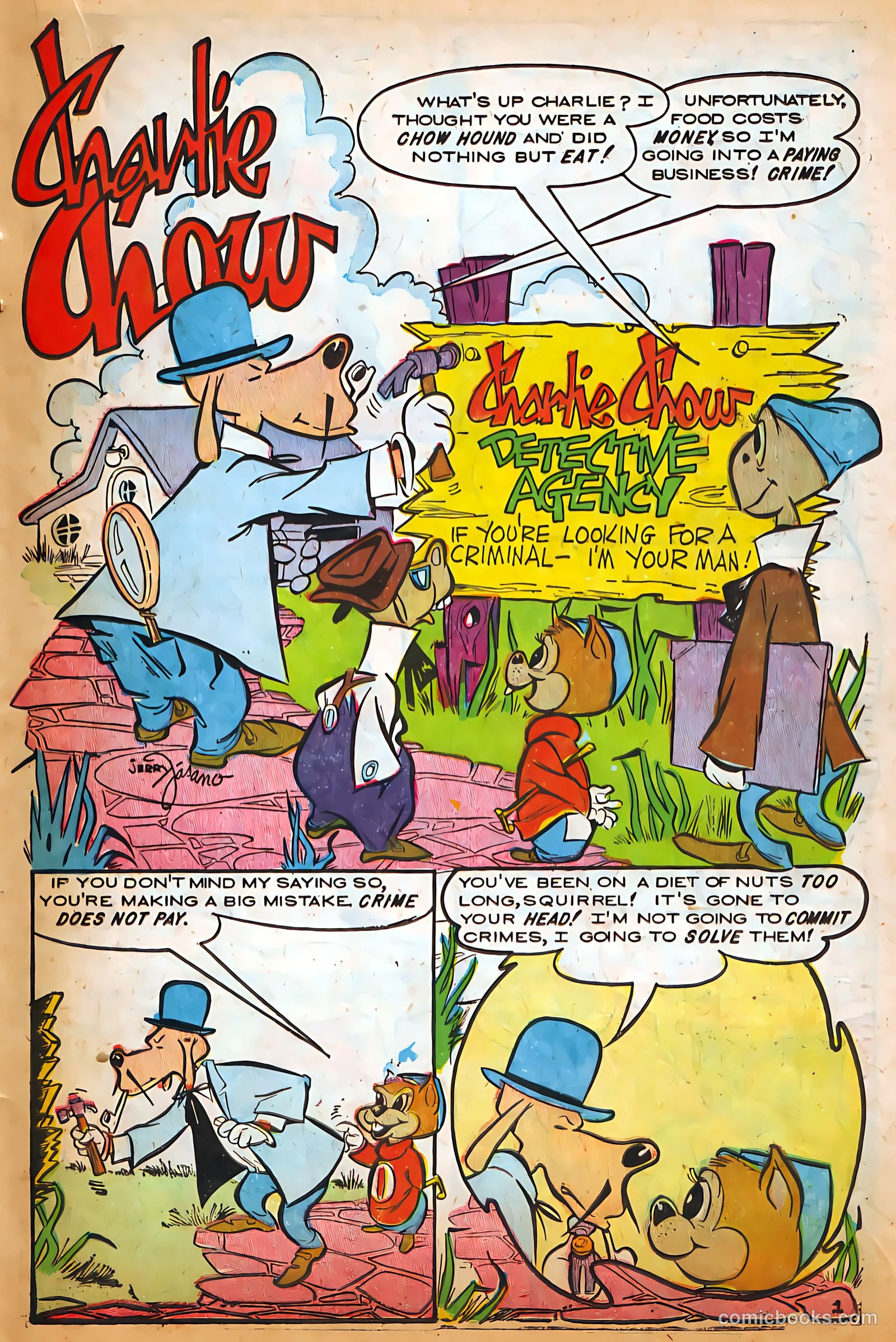 Dover the Bird #1 (1955) — page 23 of 36