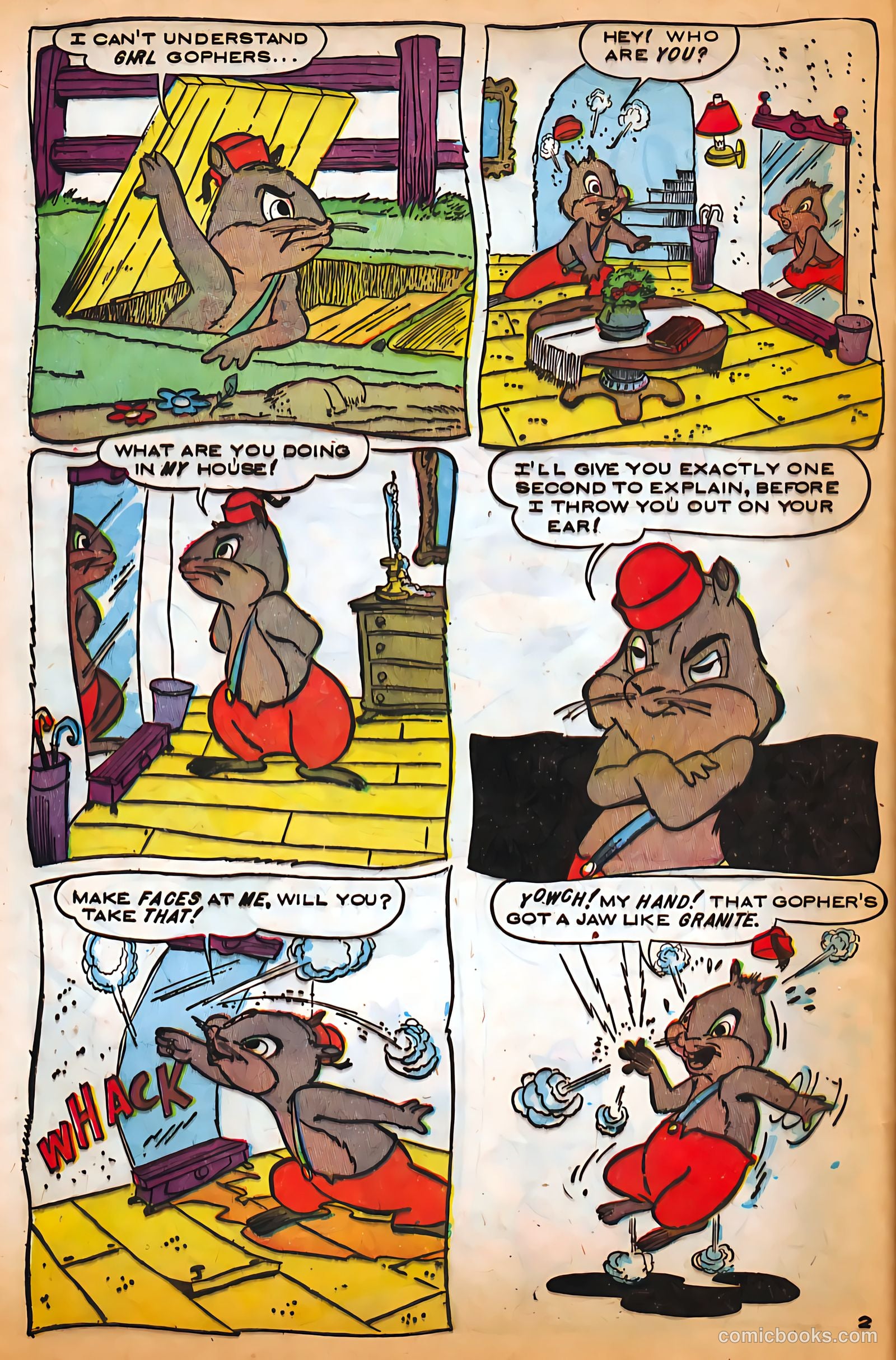 Dover the Bird #1 (1955) — page 32 of 36