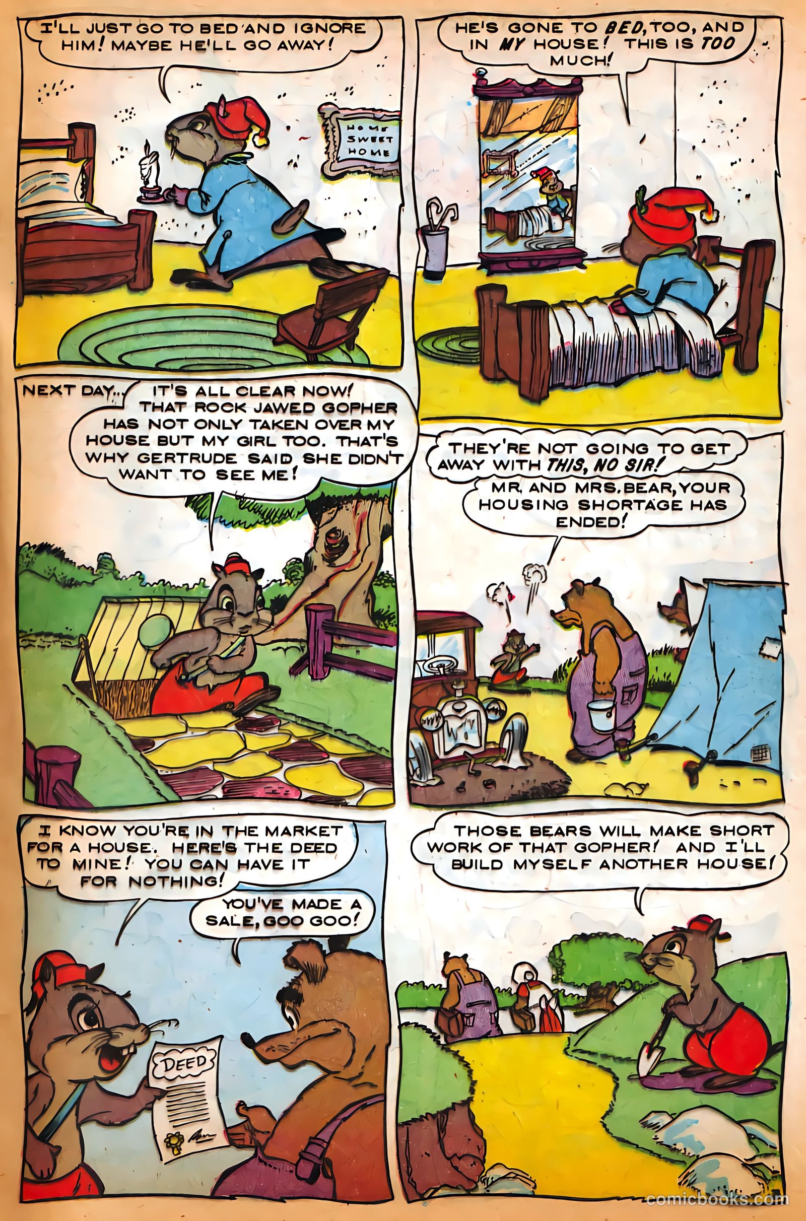 Dover the Bird #1 (1955) — page 33 of 36