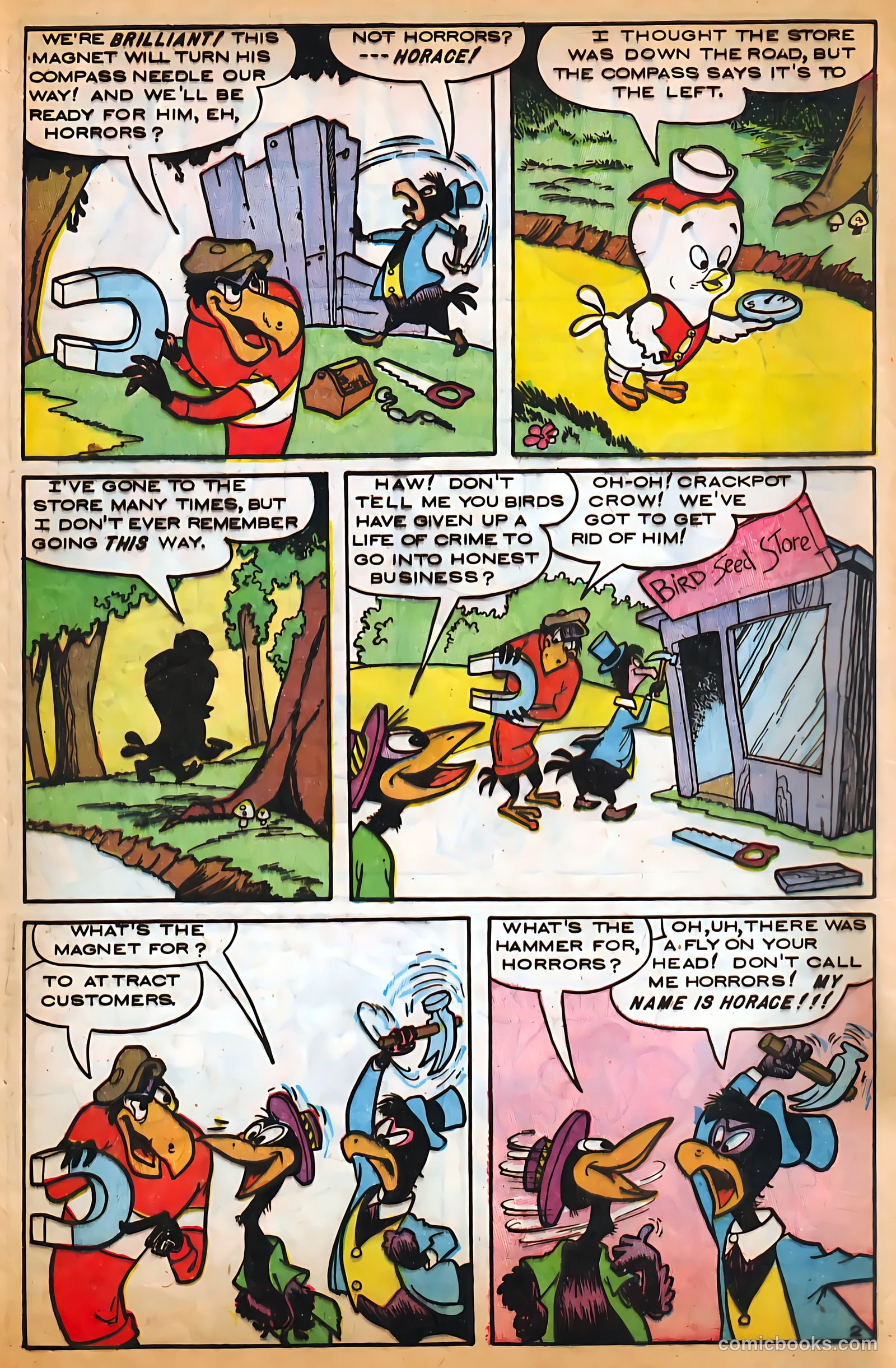Dover the Bird #1 (1953) — page 4 of 37