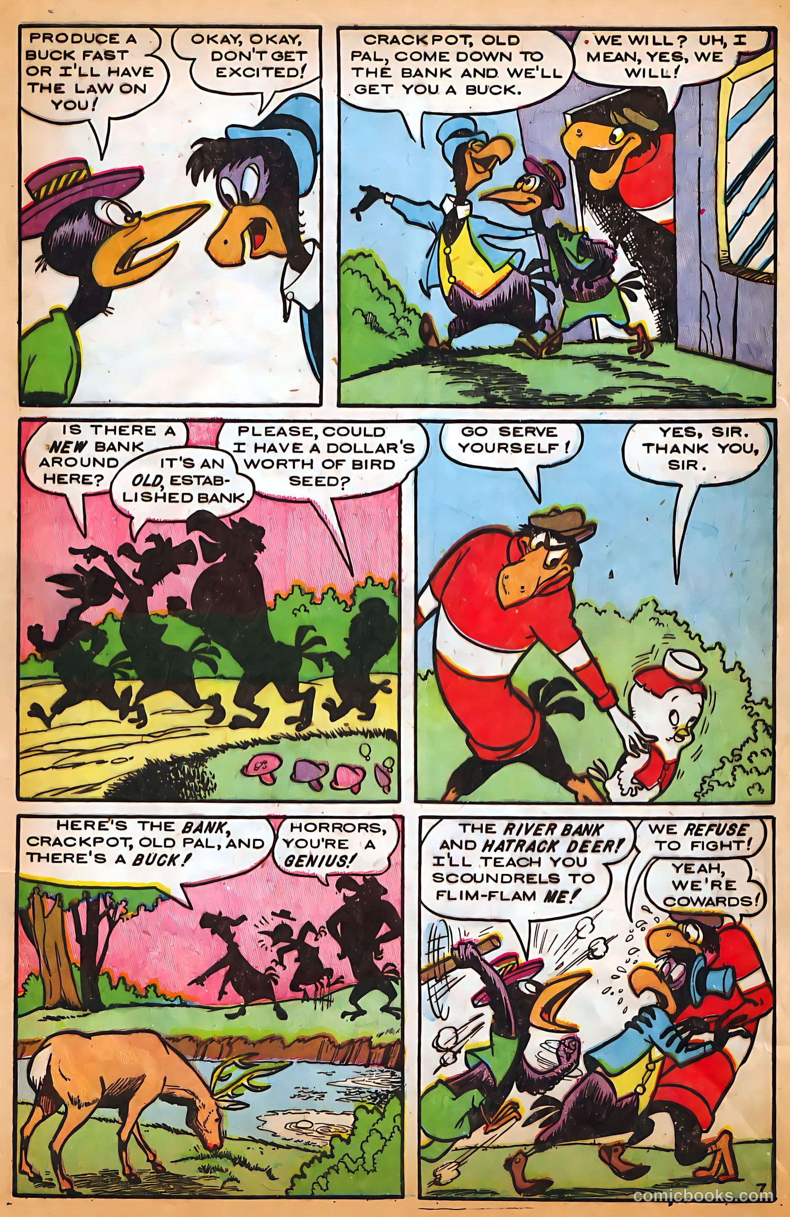 Dover the Bird #1 (1953) — page 9 of 37