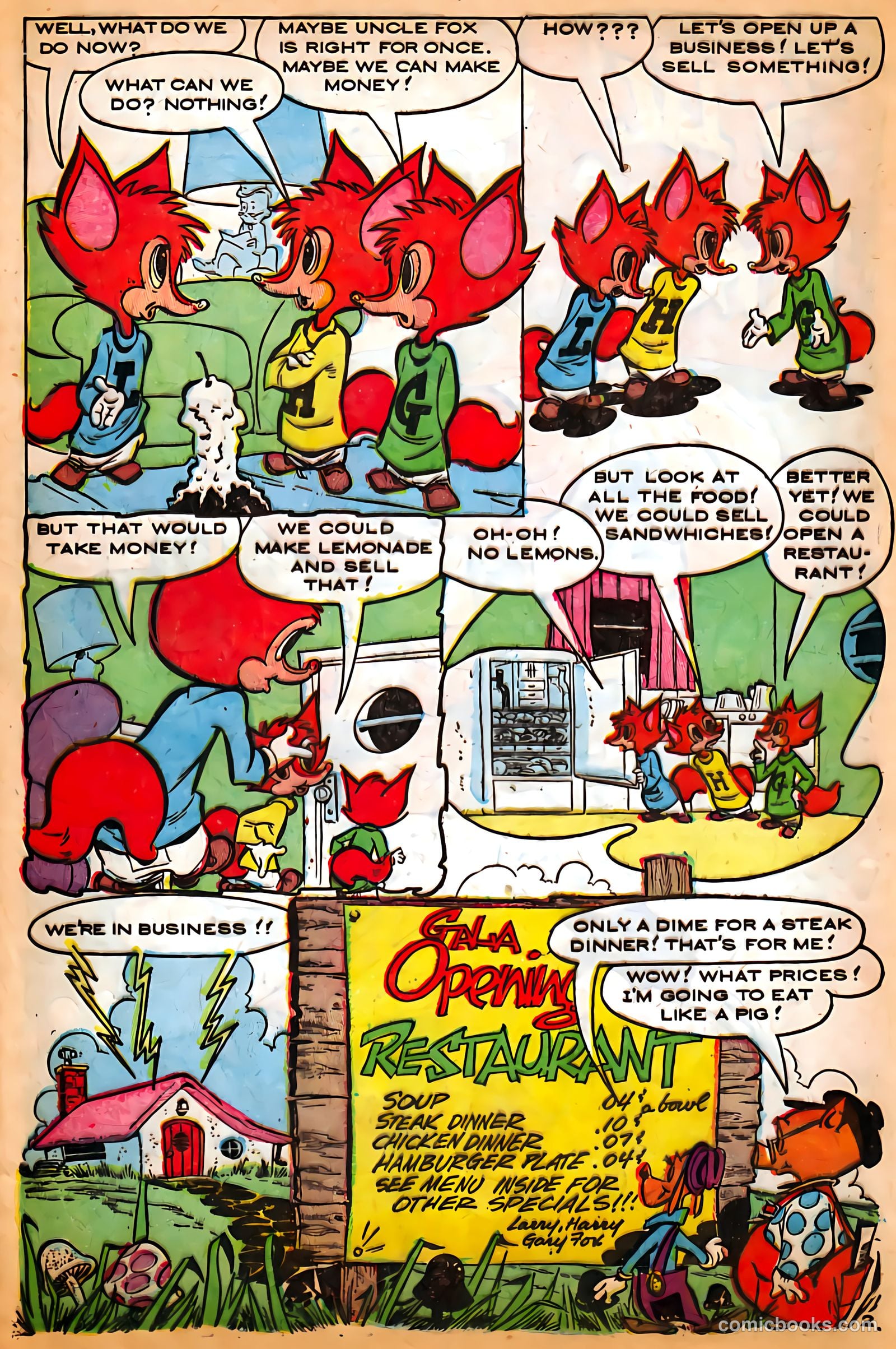 Dover the Bird #1 (1953) — page 12 of 37