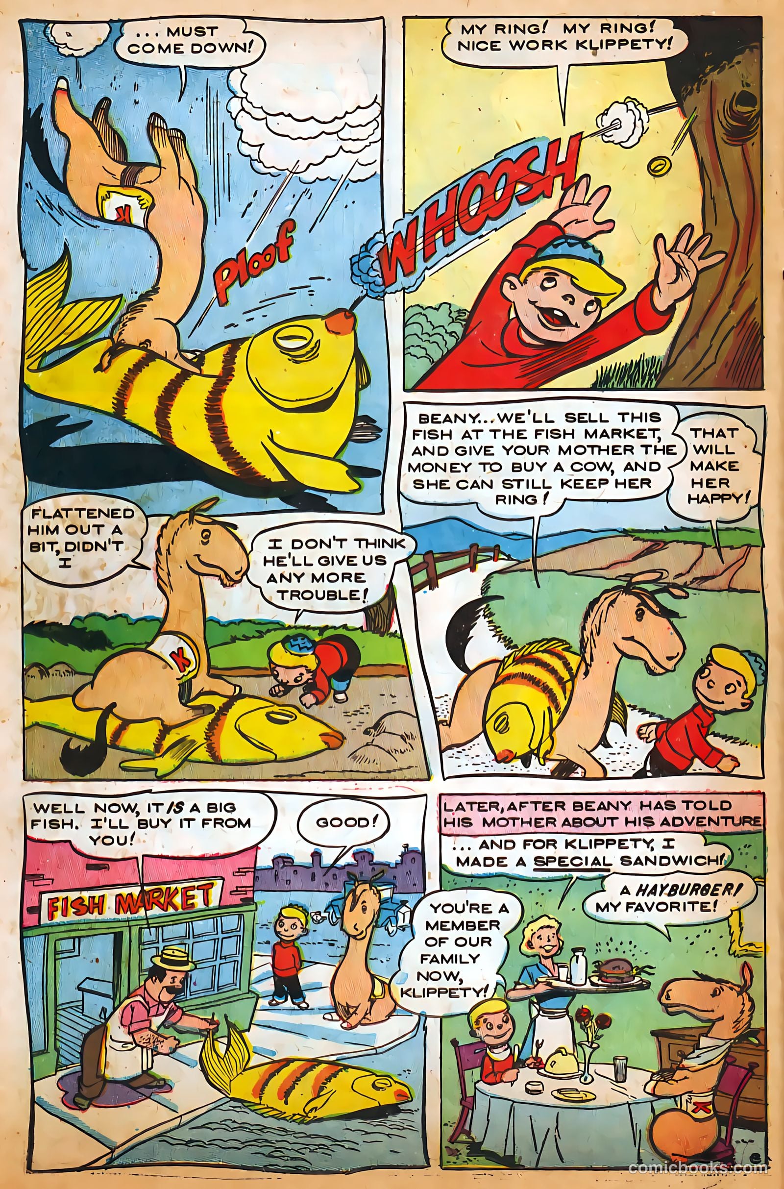 Dover the Bird #1 (1953) — page 22 of 37