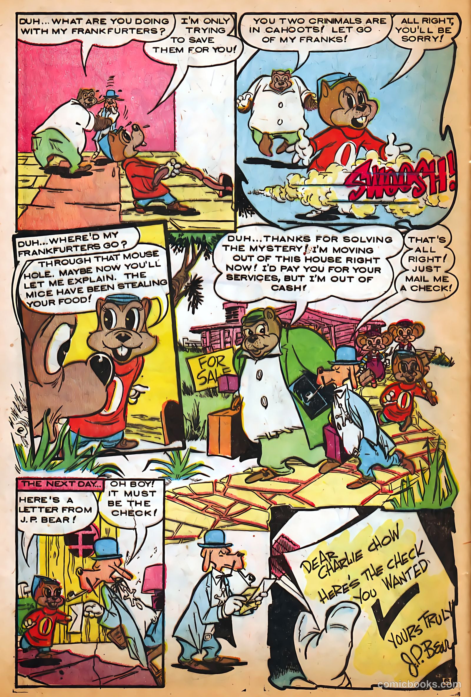 Dover the Bird #1 (1953) — page 28 of 37