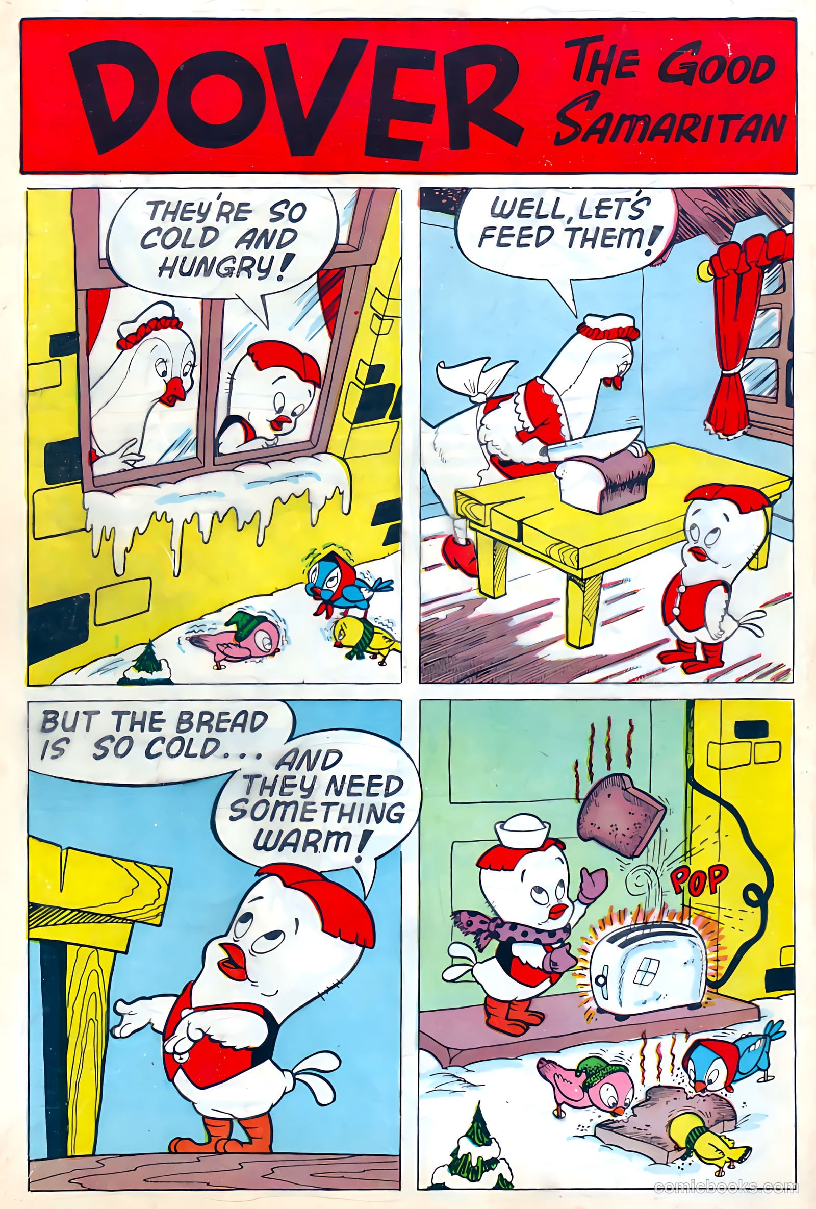 Dover the Bird #1 (1953) — page 36 of 37