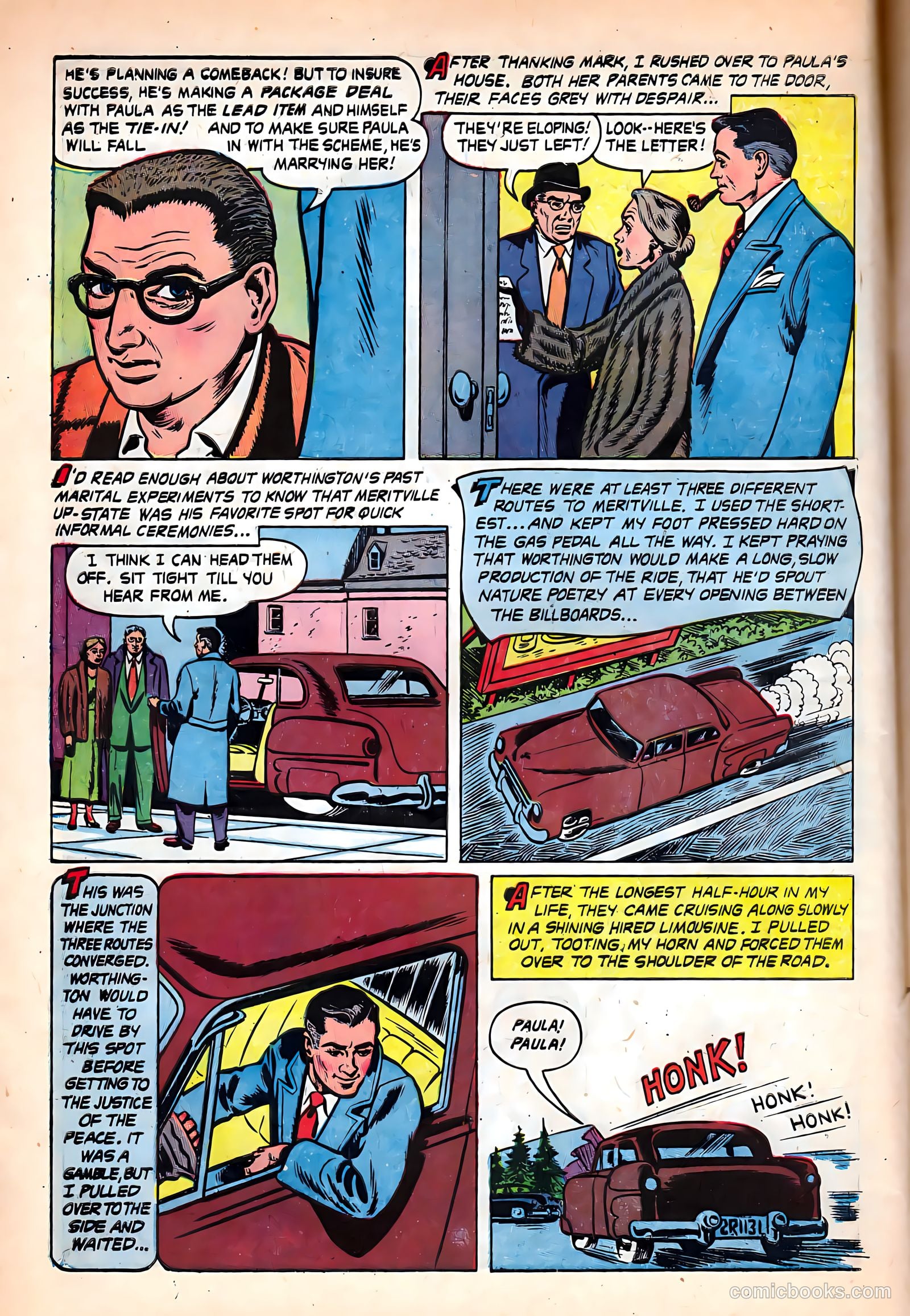 Dr. Anthony King, Hollywood Love Doctor #4 (1954) — page 8 of 36