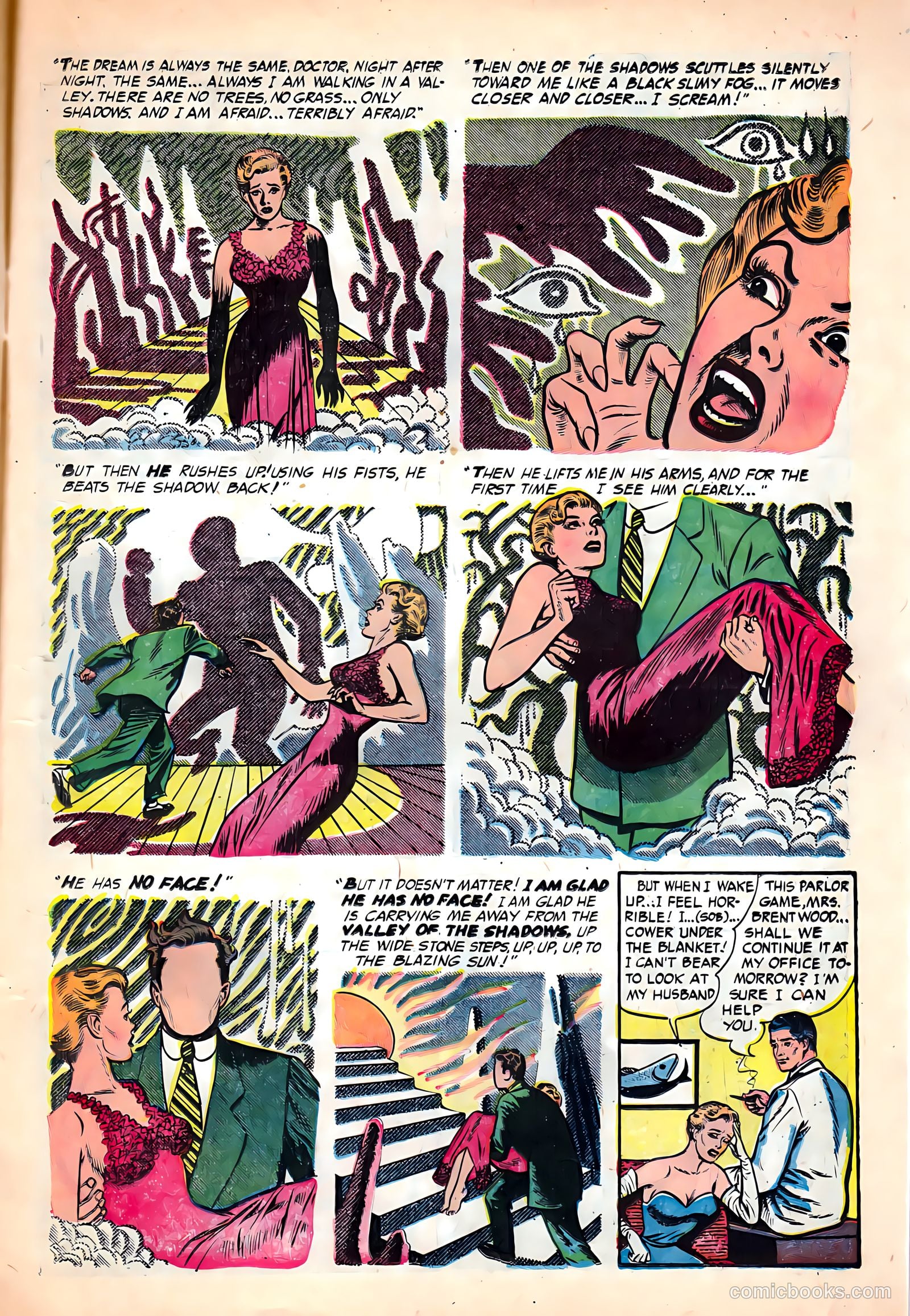 Dr. Anthony King, Hollywood Love Doctor #4 (1954) — page 13 of 36