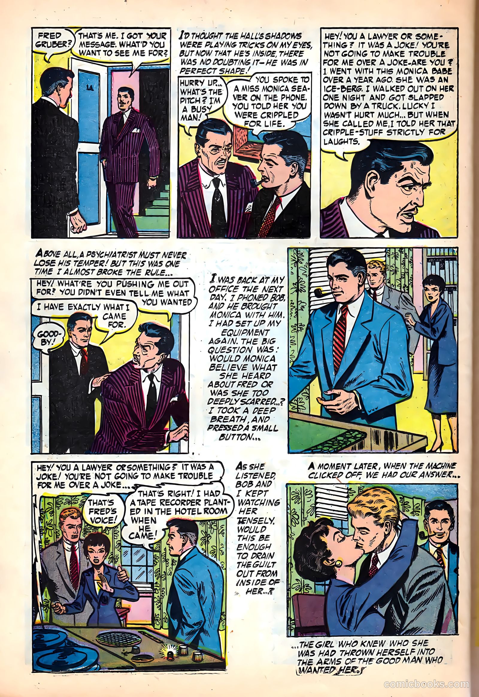 Dr. Anthony King, Hollywood Love Doctor #4 (1954) — page 26 of 36