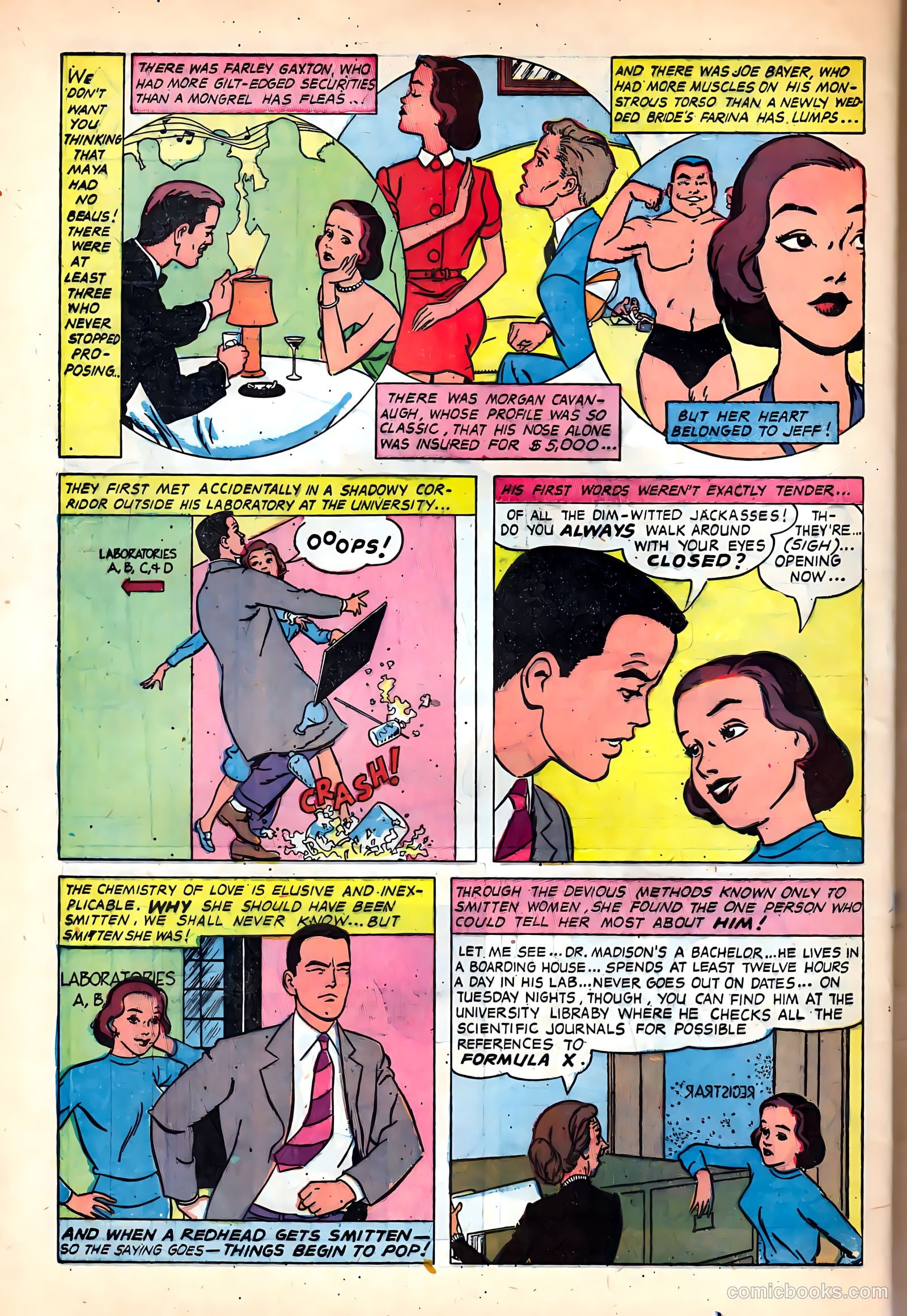 Dr. Anthony King, Hollywood Love Doctor #4 (1954) — page 30 of 36