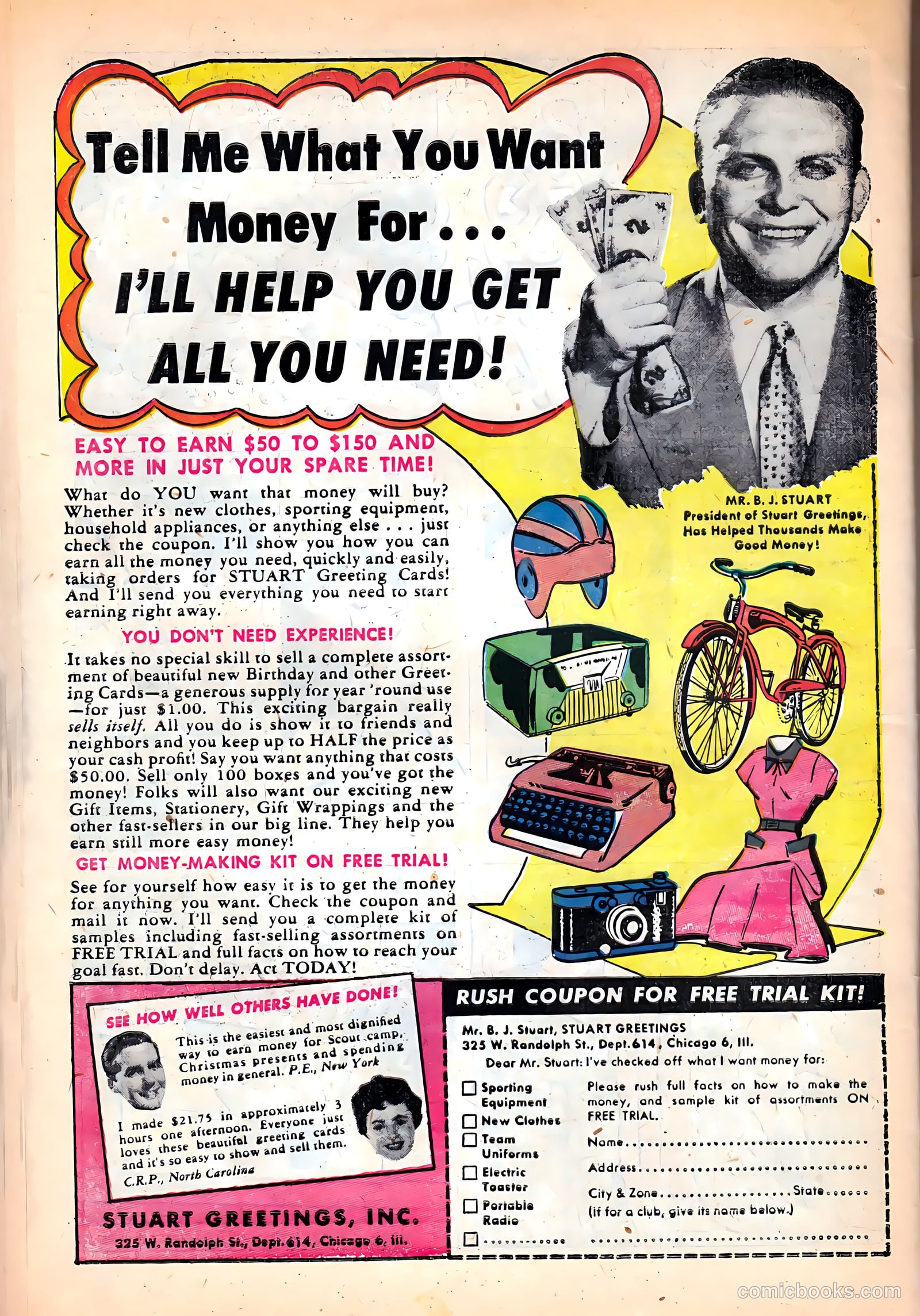 Dr. Anthony King, Hollywood Love Doctor #4 (1954) — page 34 of 36