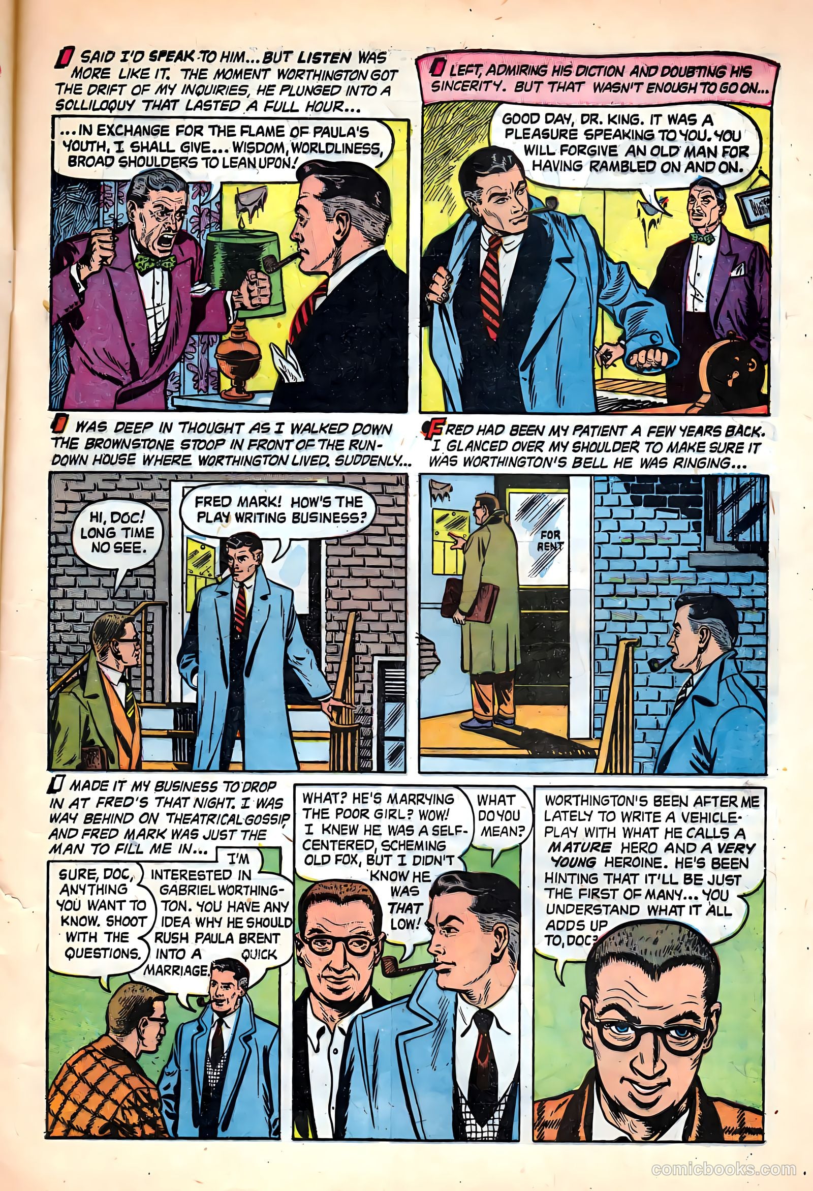 Dr. Anthony King, Love Doctor #4 (1954) — page 7 of 37