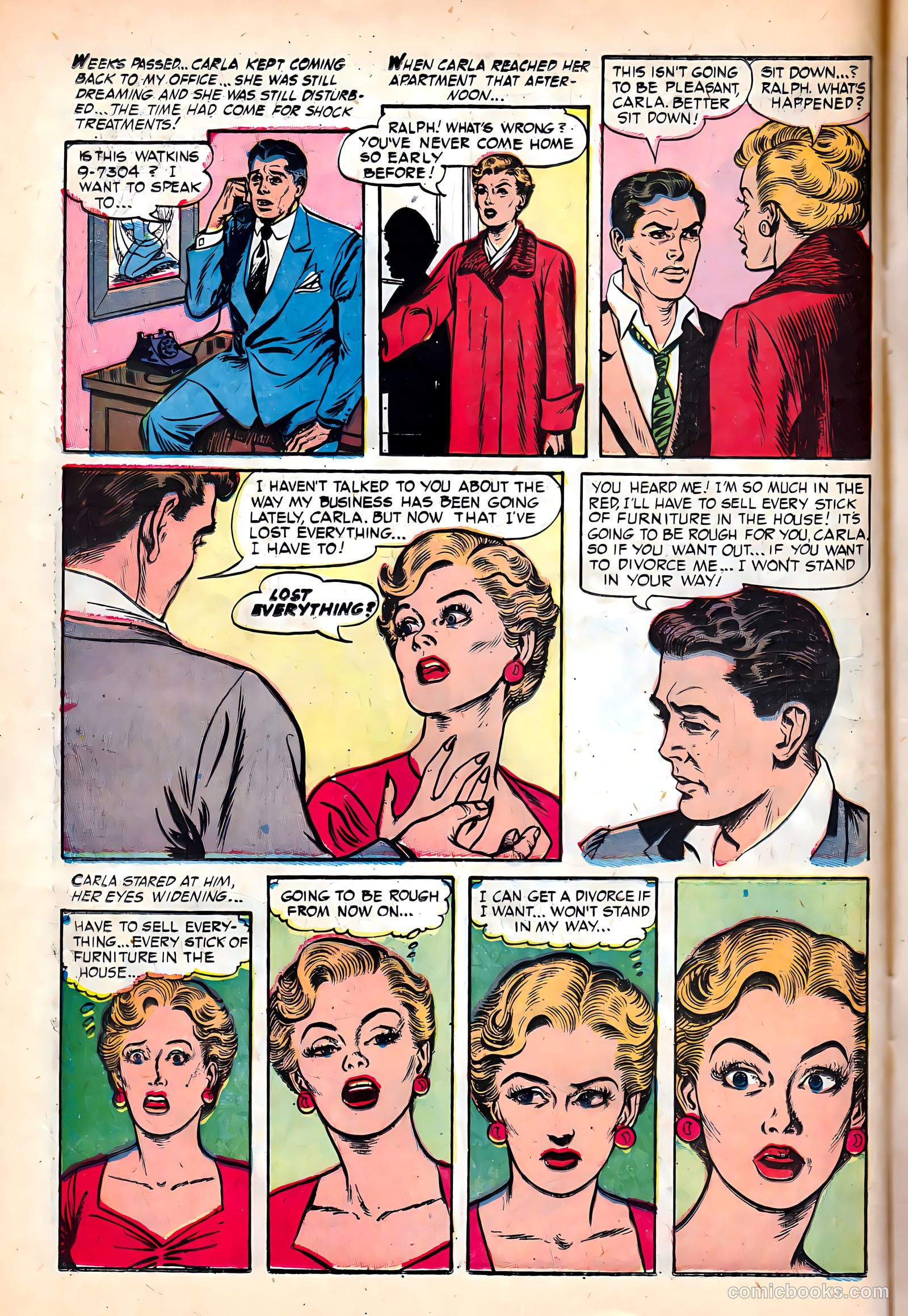 Dr. Anthony King, Love Doctor #4 (1954) — page 16 of 37
