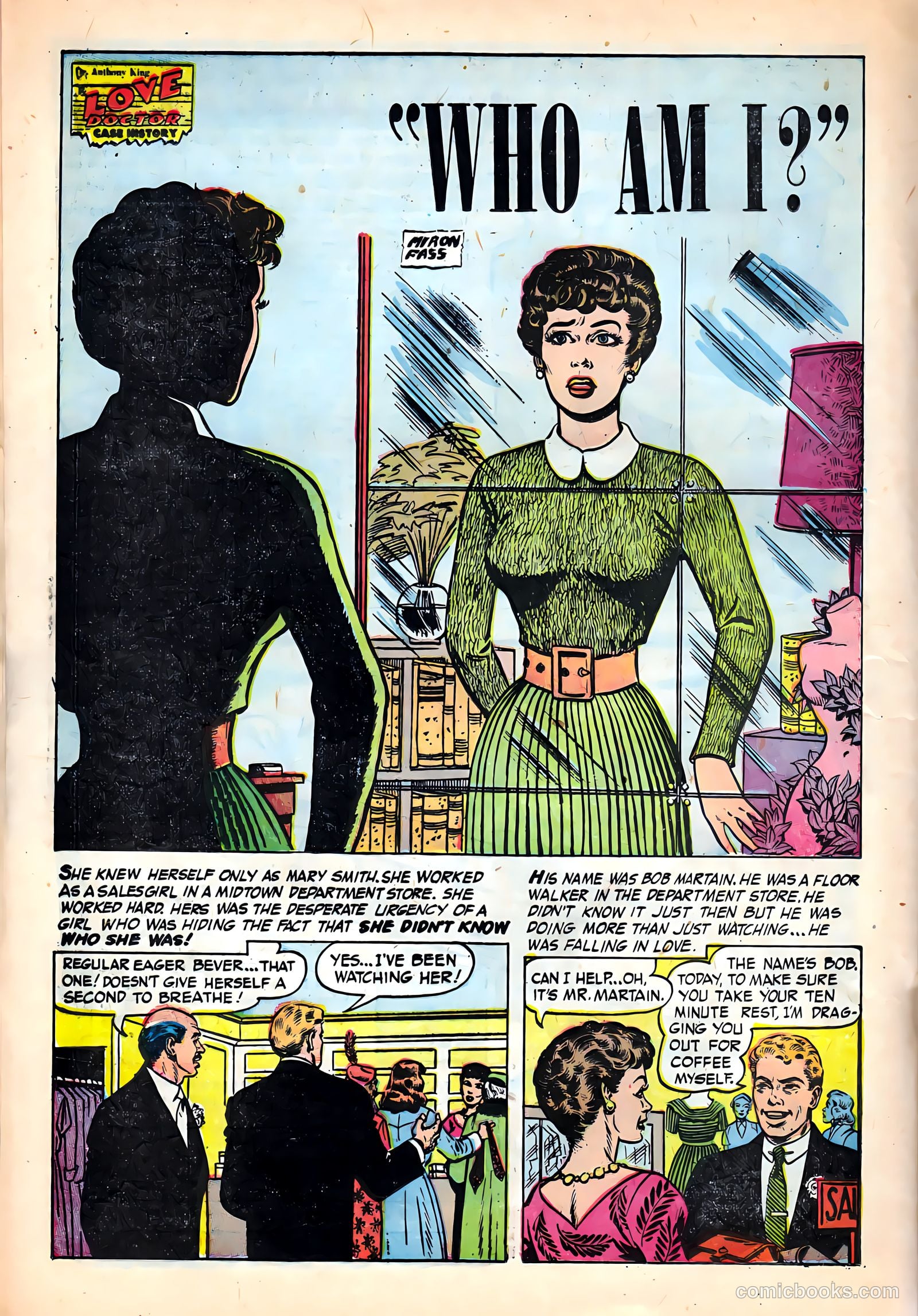 Dr. Anthony King, Love Doctor #4 (1954) — page 20 of 37